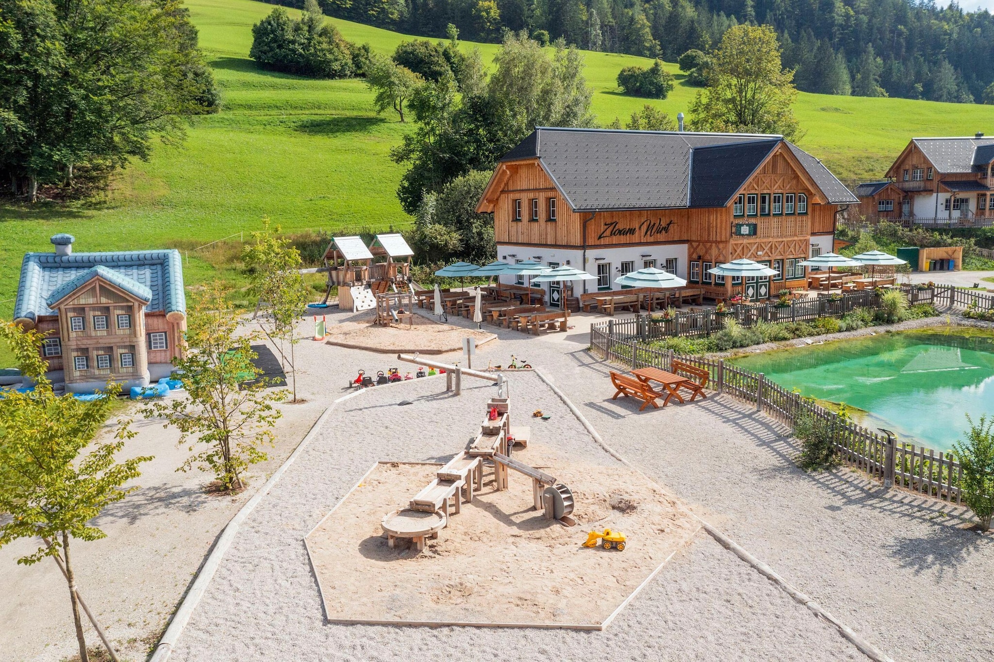 Haus Grundlsee 2-Installations du parc