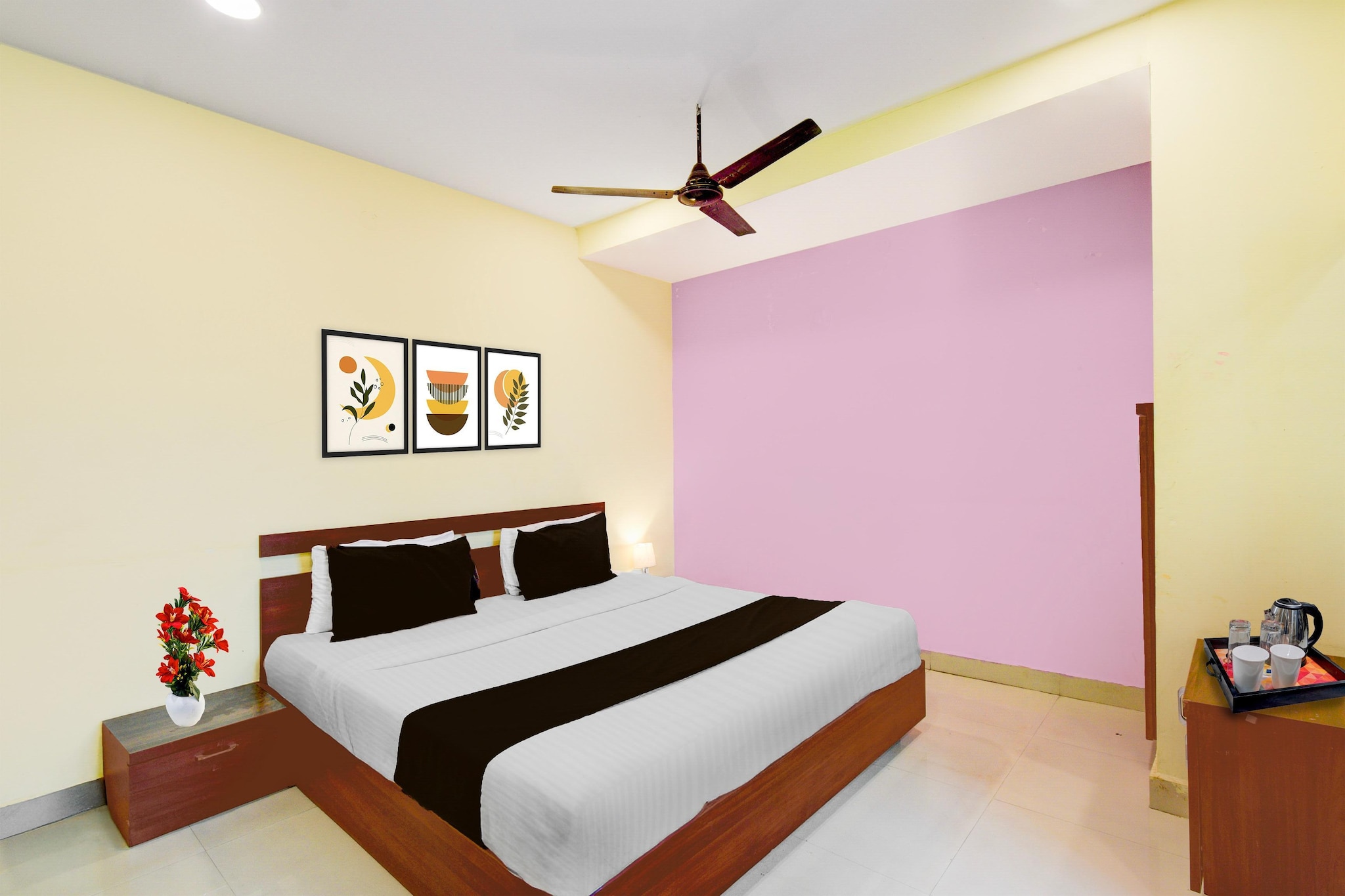 Enjoy a comfortable and hassle-free experience at our thoughtfully designed property. Each room is equipped with modern amenities, cozy bedding, and elegant decor to make you feel right at home. Located conveniently with easy access to public transport and major attractions, it's perfect for both business and leisure travelers. Cleanliness and guest comfort are our top priorities, and our team is available 24/7 to assist you throughout your stay.

Unmarried couples are warmly welcome at this property.
Guests with local ID proof are warmly welcome.

Early Check-In Policy: A full day’s room rate will be charged for check-ins before 6:00 AM. Complimentary early check-in is available between 6:00 AM and 10:00 AM, subject to room availability.
Check-in is only available to guests aged 18 and above. Please provide a government-issued ID to confirm your age.