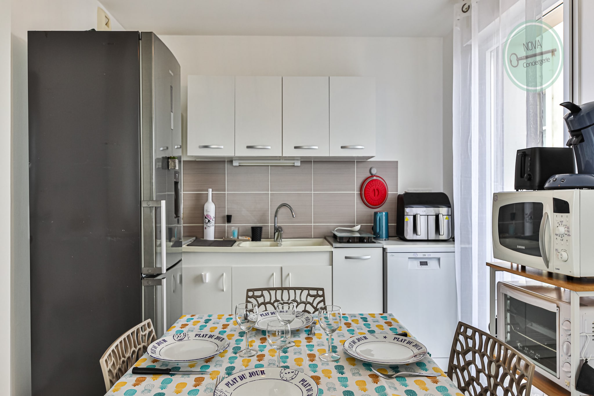 Residence les Oyats-Kitchen