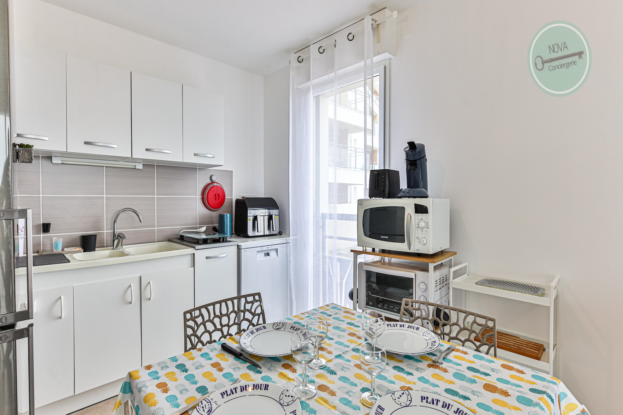 Residence les Oyats-Kitchen