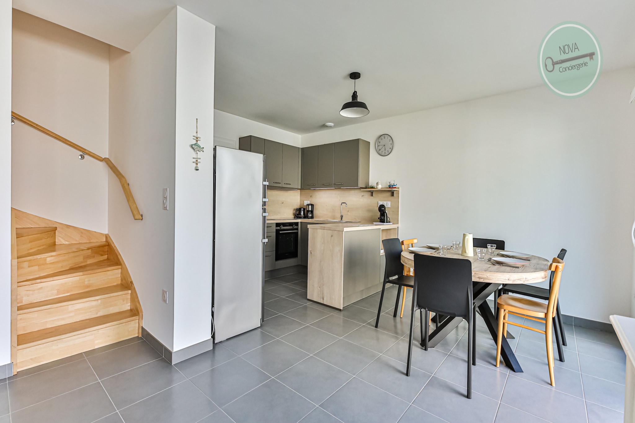 Maison familiale rue des Cordes-Dining room