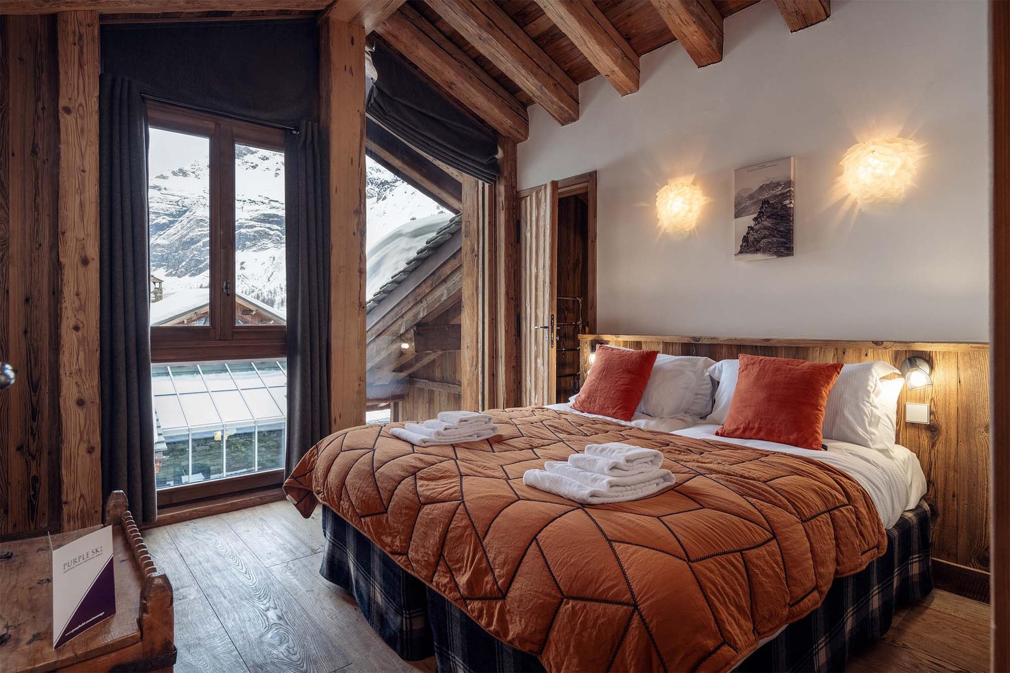 Chalet 6 pièces  cabine 10/12 personnes-Slaapkamer