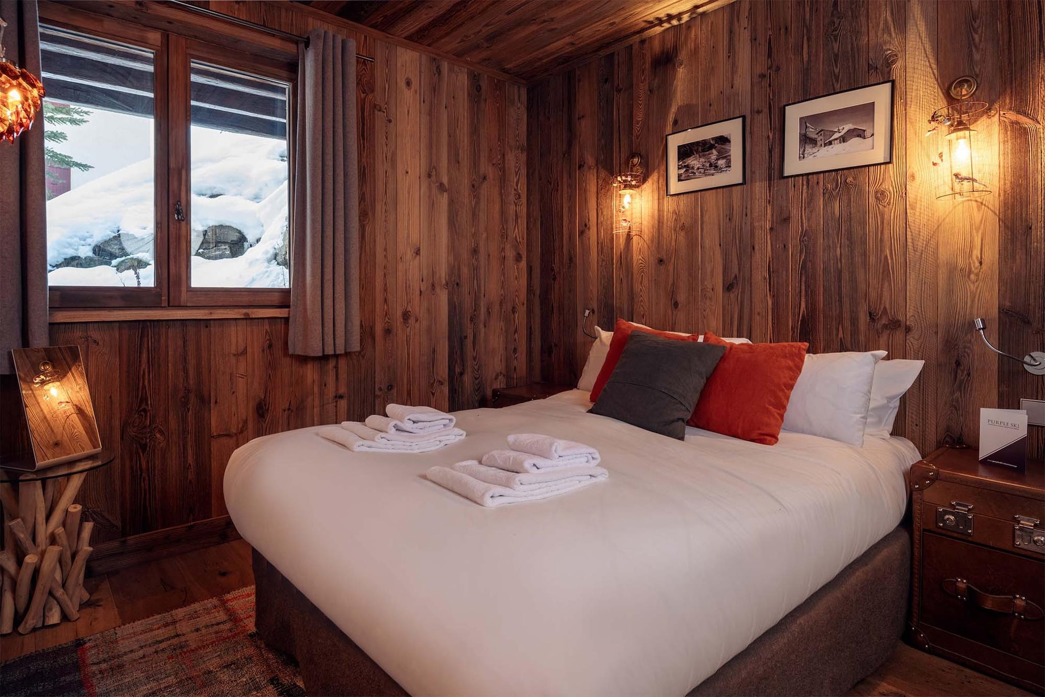 Chalet 6 pièces  cabine 10/12 personnes-Slaapkamer