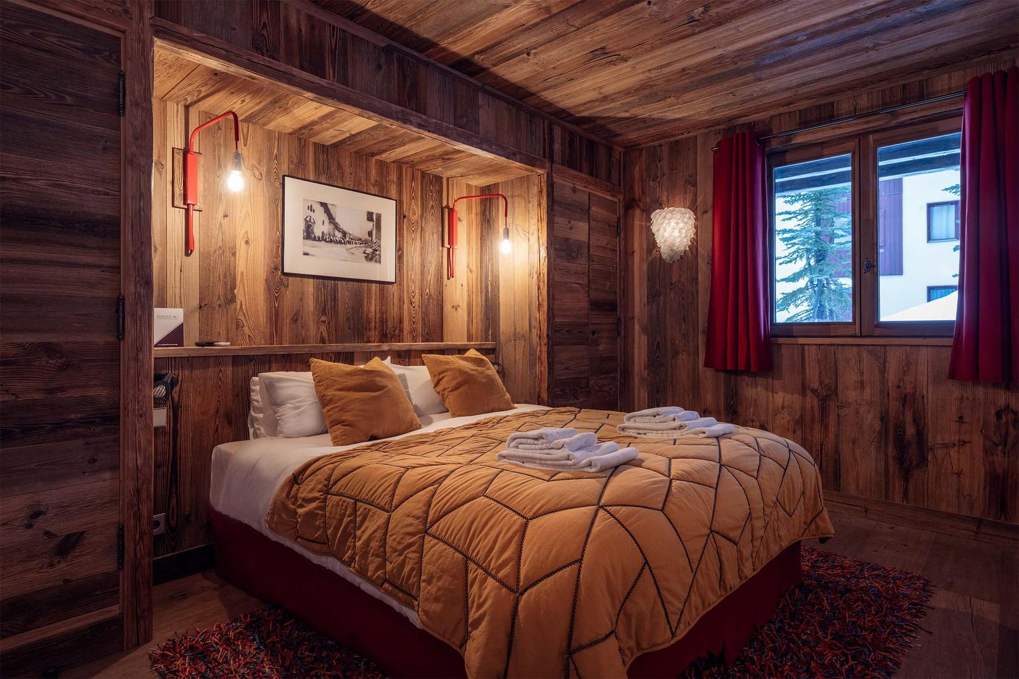 Chalet 6 pièces  cabine 10/12 personnes-Slaapkamer