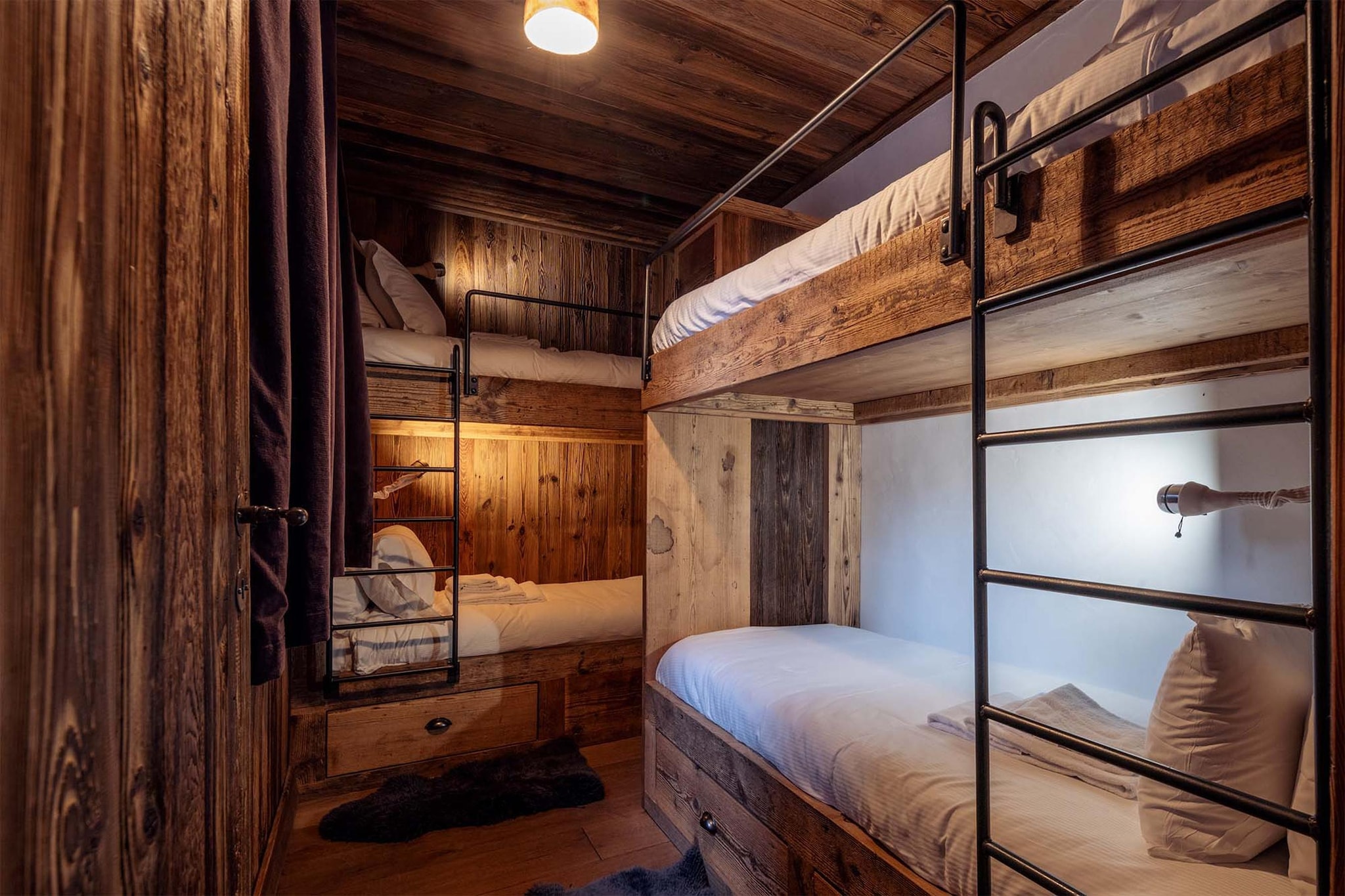 Chalet 6 pièces  cabine 10/12 personnes-Slaapkamer