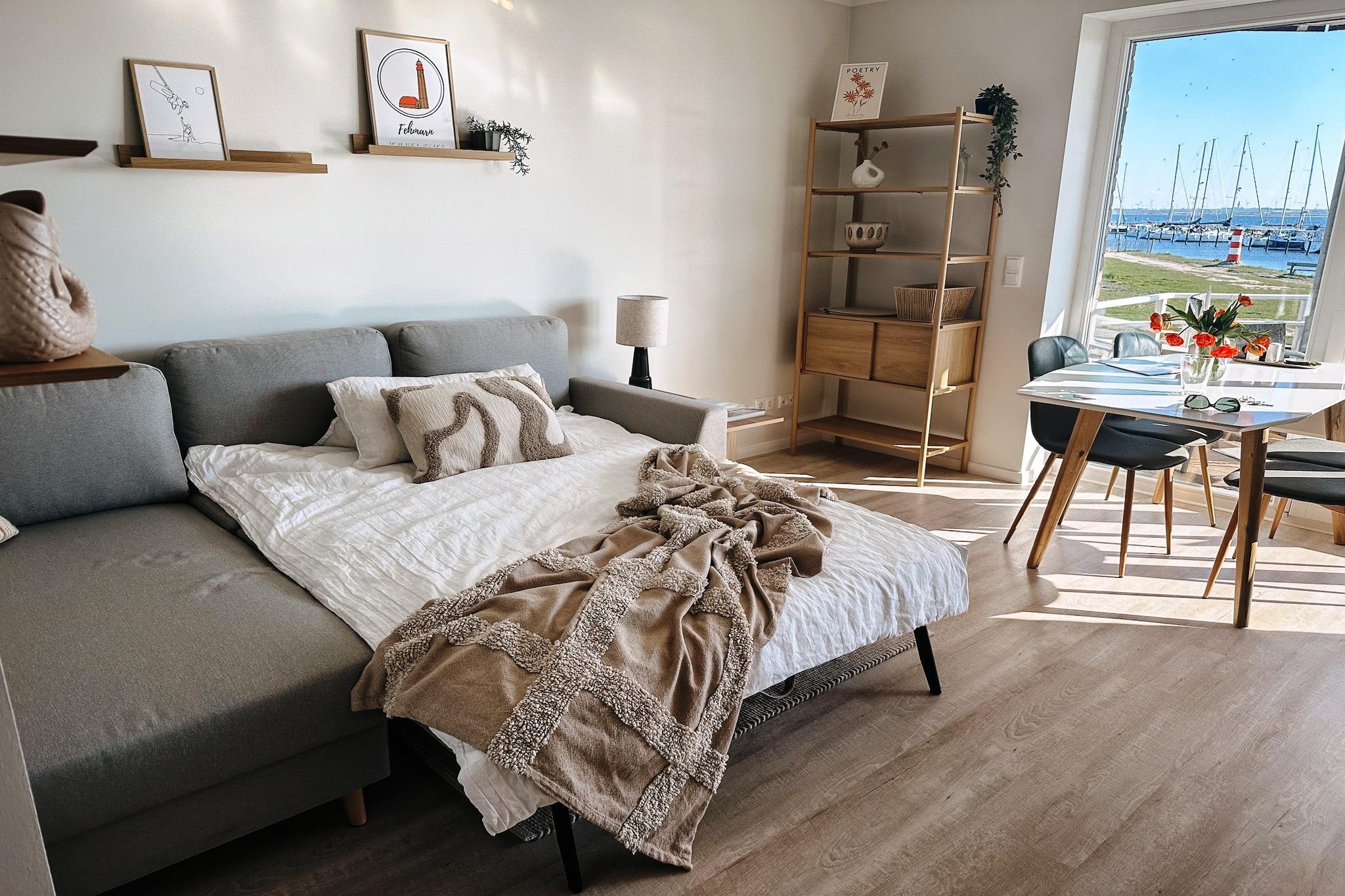 FeWo Küstenwind-Wohnzimmer