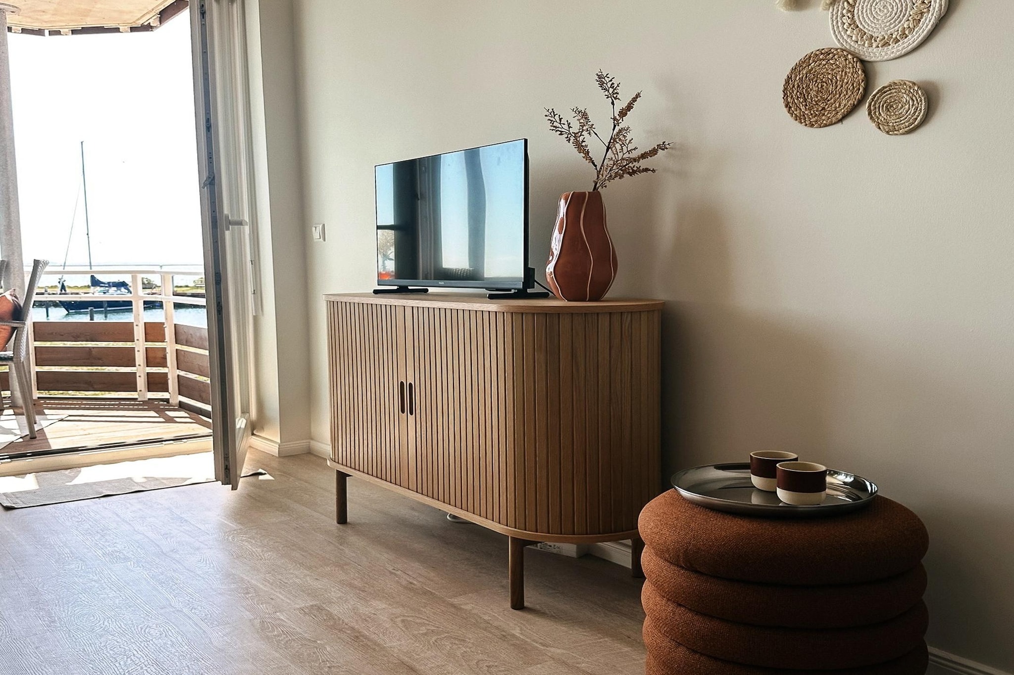 FeWo Hygge Havn - Living room