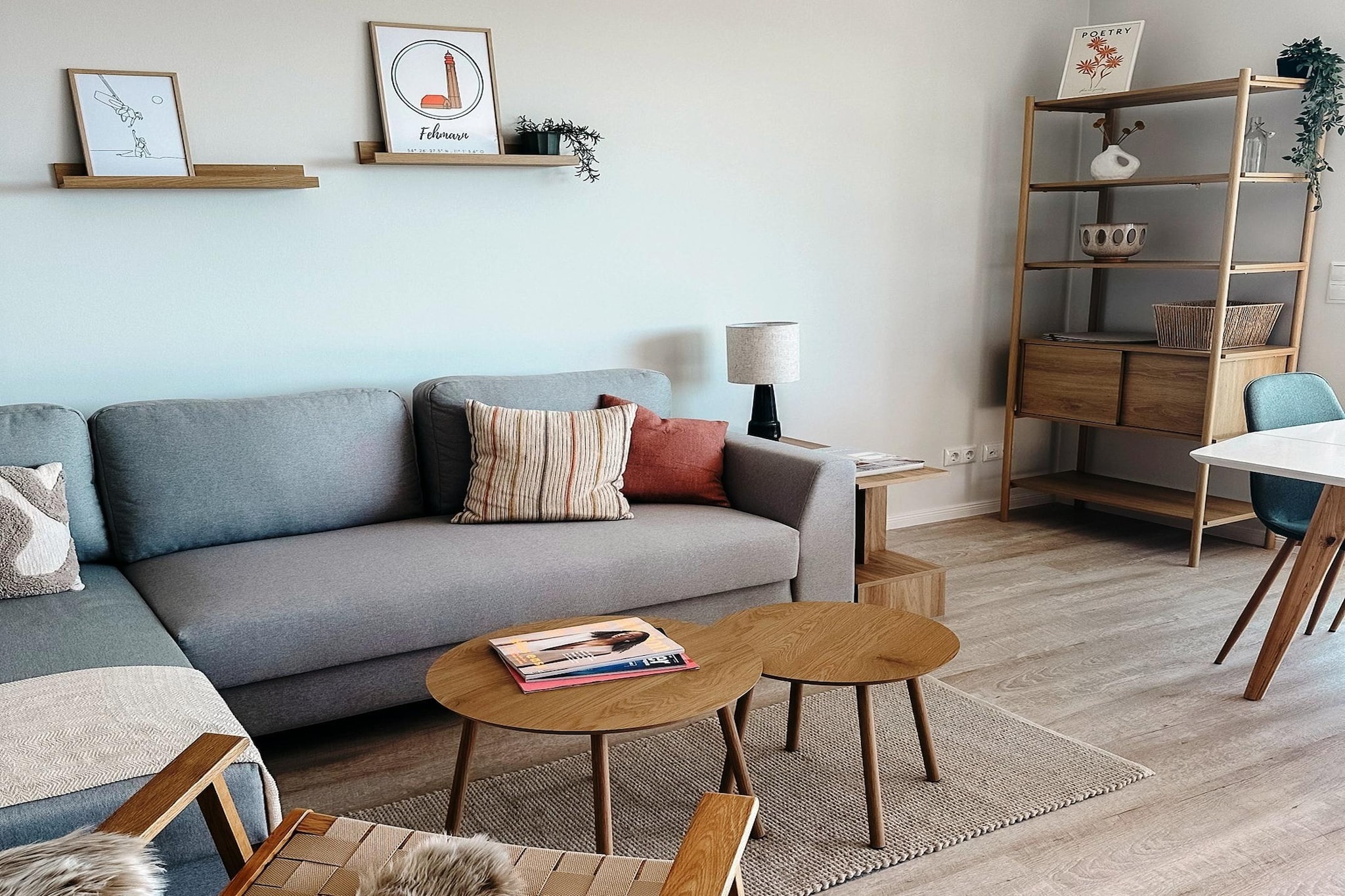 FeWo Hygge Havn - Living room