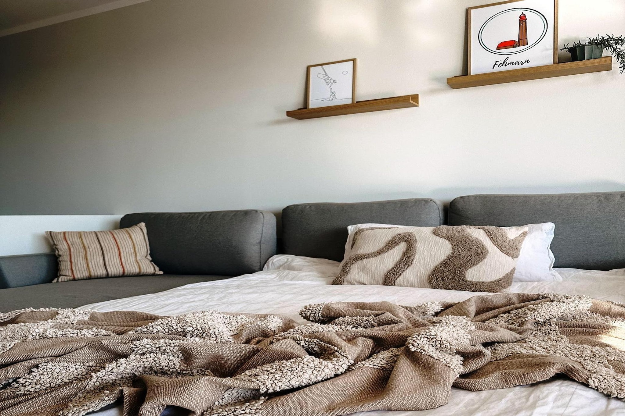 FeWo Hygge Havn - Living room