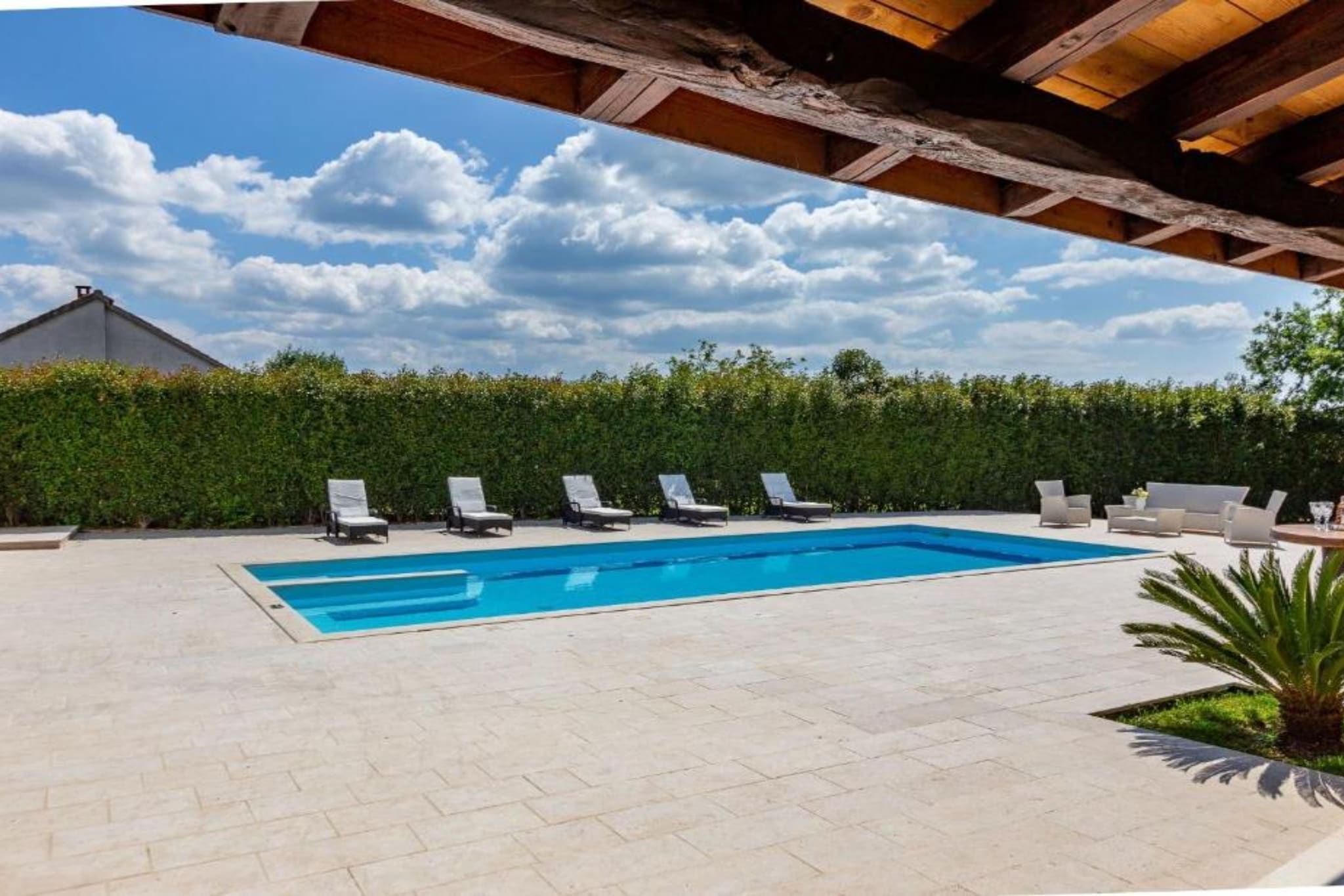 Peaceful Murvica Villa Pool, Garden, and Modern Comfort - Two Bedroom Holiday Home with Private Pool-Swimming pool