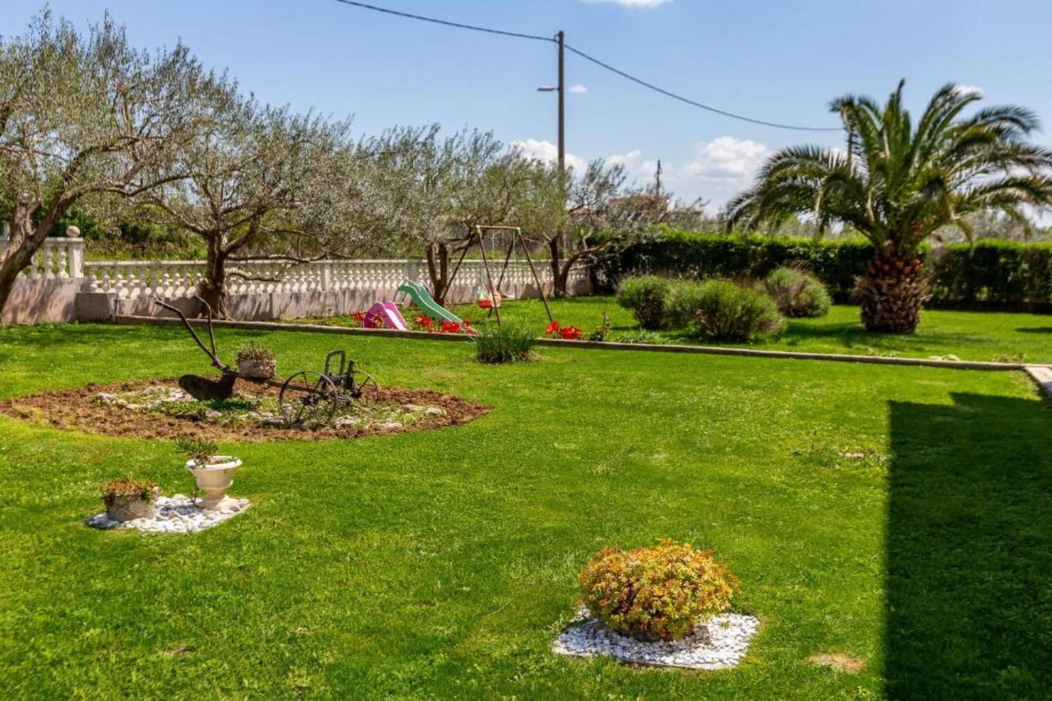 Peaceful Murvica Villa Pool, Garden, and Modern Comfort - Two Bedroom Holiday Home with Private Pool-Gardens in summer
