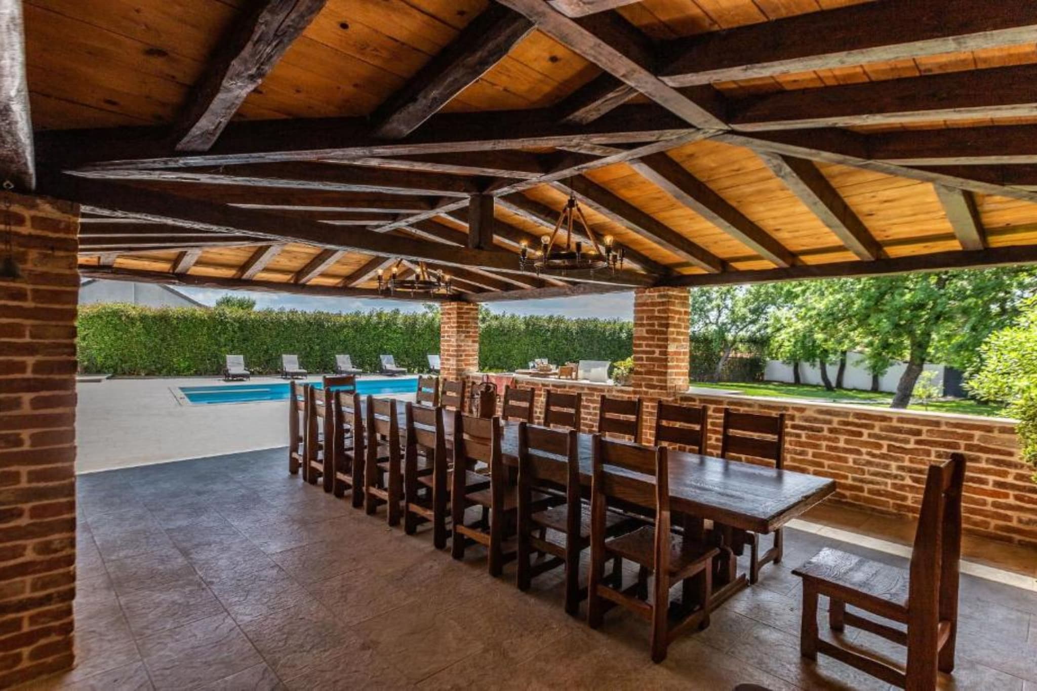 Peaceful Murvica Villa Pool, Garden, and Modern Comfort - Two Bedroom Holiday Home with Private Pool-Facilities