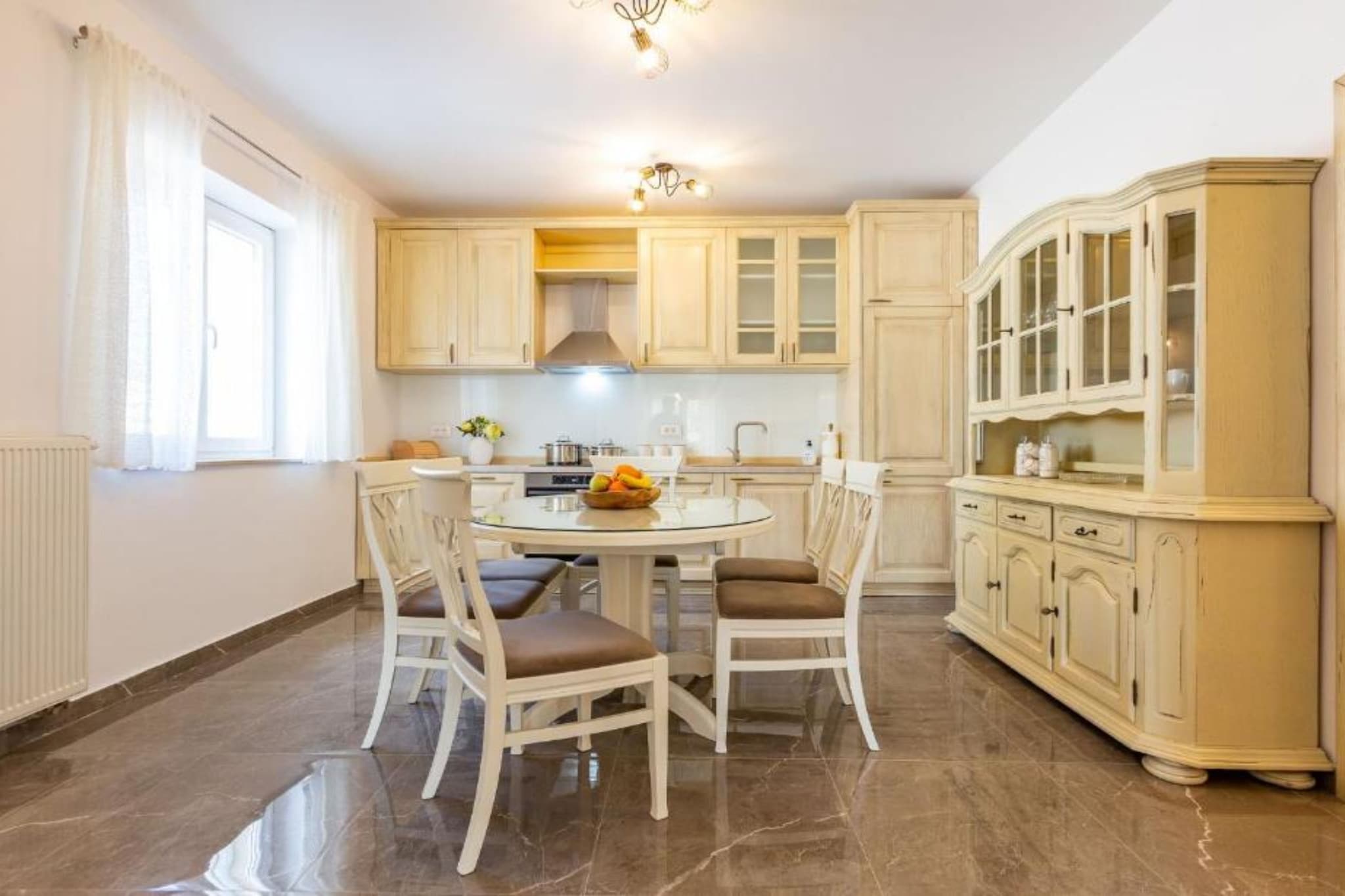 Peaceful Murvica Villa Pool, Garden, and Modern Comfort - Two Bedroom Holiday Home with Private Pool-Kitchen