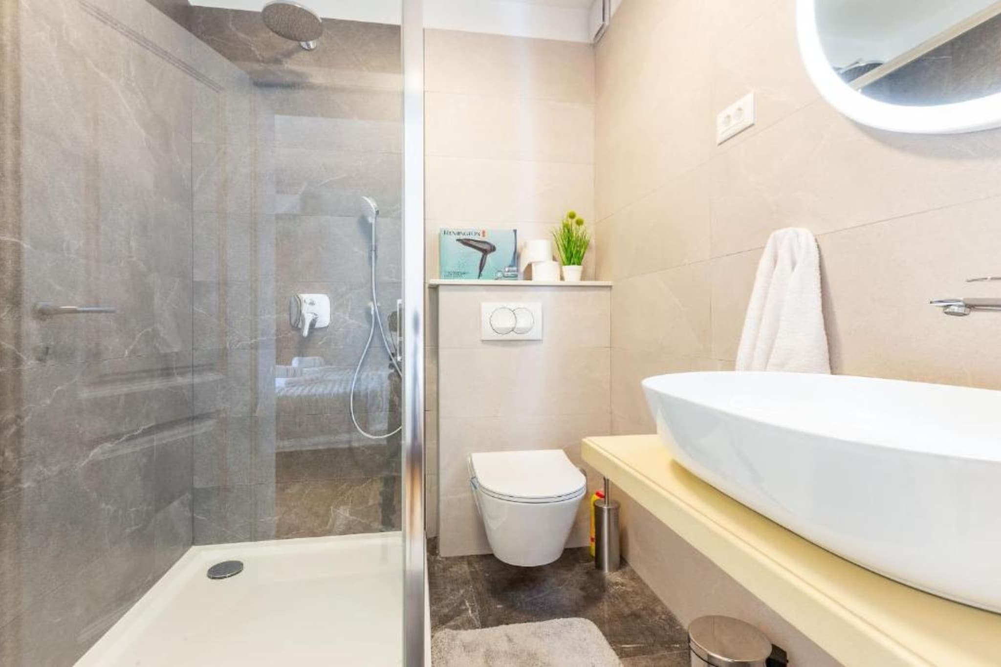 Peaceful Murvica Villa Pool, Garden, and Modern Comfort - Two Bedroom Holiday Home with Private Pool-Bathroom