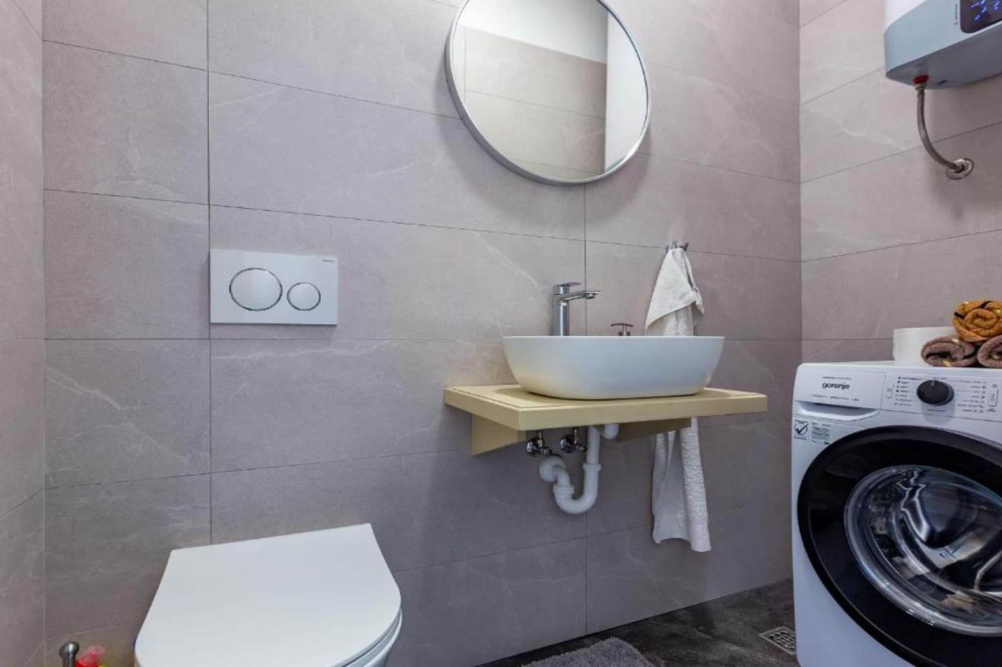Peaceful Murvica Villa Pool, Garden, and Modern Comfort - Two Bedroom Holiday Home with Private Pool-Bathroom