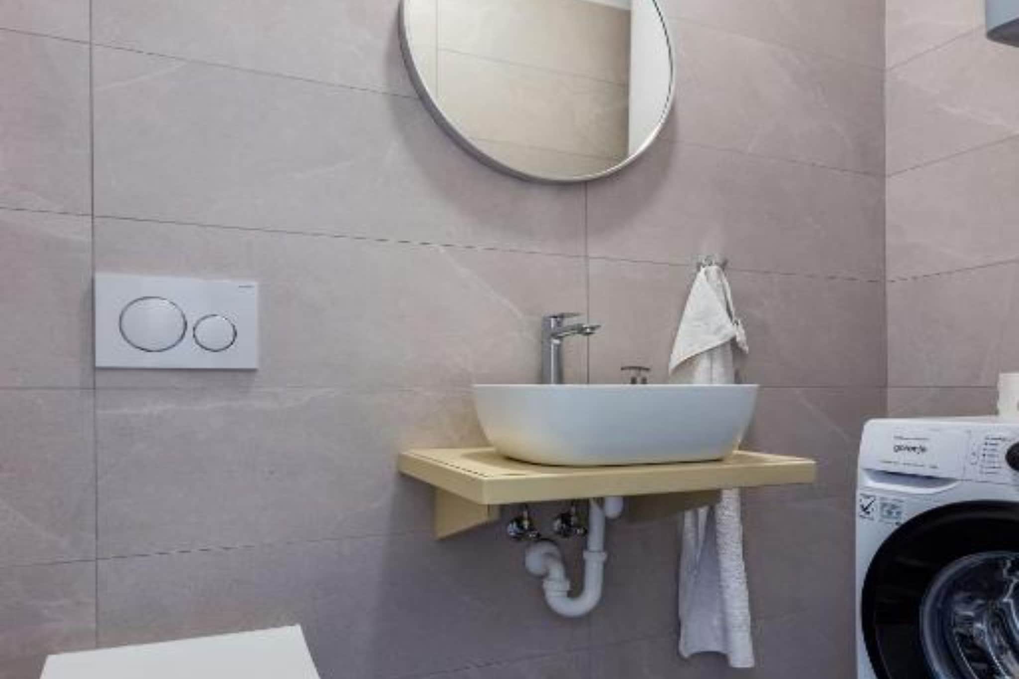 Peaceful Murvica Villa Pool, Garden, and Modern Comfort - Two Bedroom Holiday Home with Private Pool-Bathroom