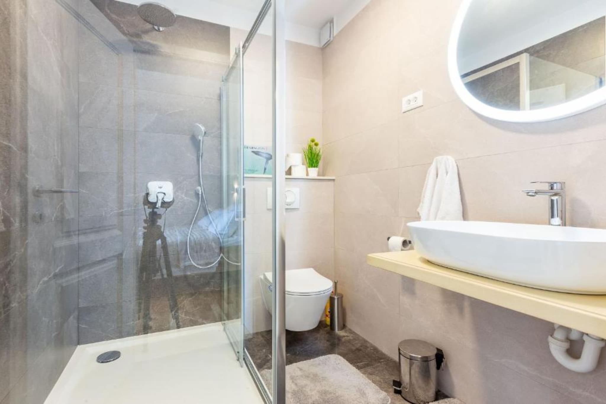 Peaceful Murvica Villa Pool, Garden, and Modern Comfort - Two Bedroom Holiday Home with Private Pool-Bathroom
