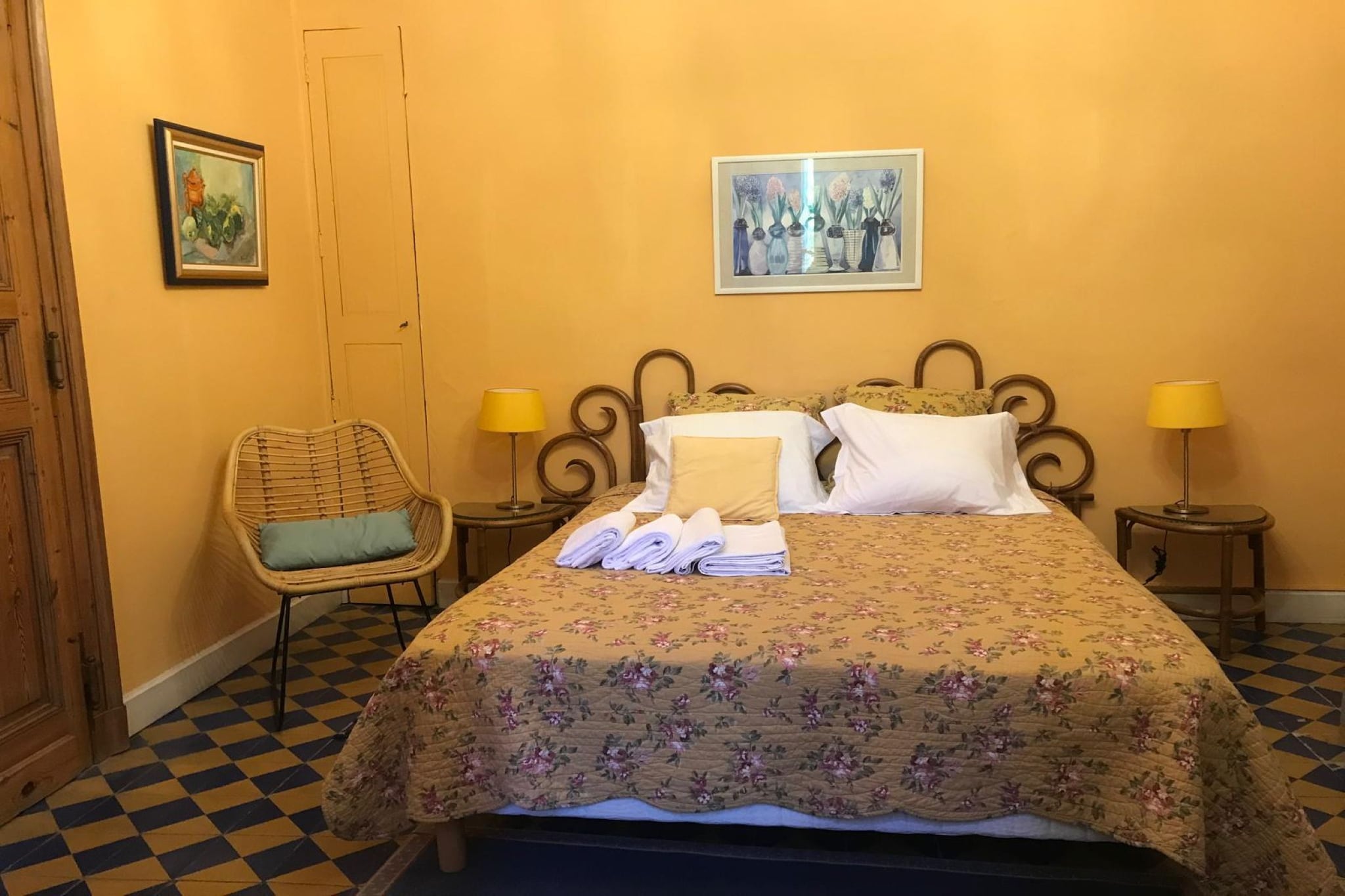 Maison de Maitre avec piscine-Chambre