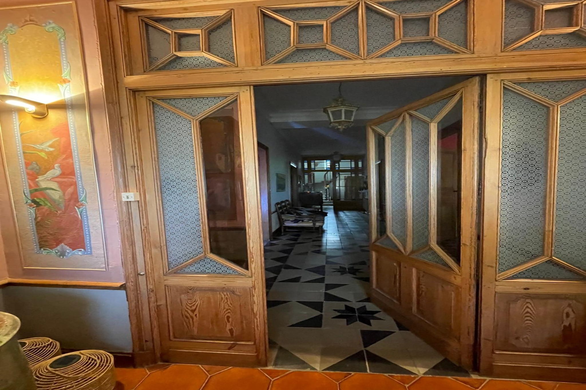 Maison de Maitre avec piscine-Hall d'accueil