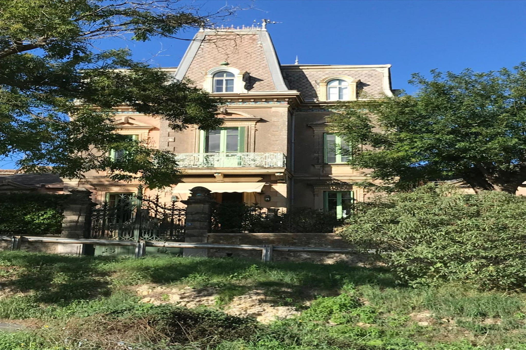 Maison de Maitre avec piscine-Extérieur été