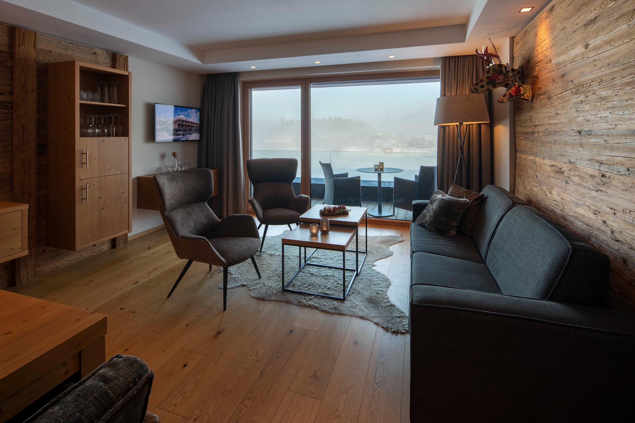 Berg & Golf Apartments Westendorf 2-Salon