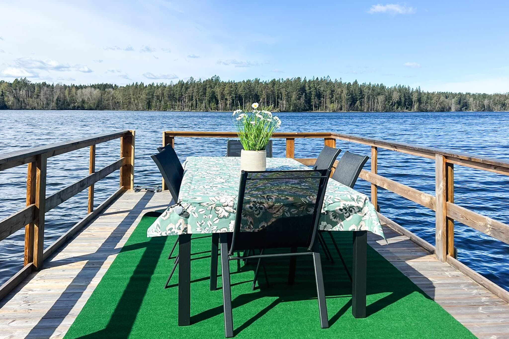 5 star holiday home in EKSJÖ-Water view