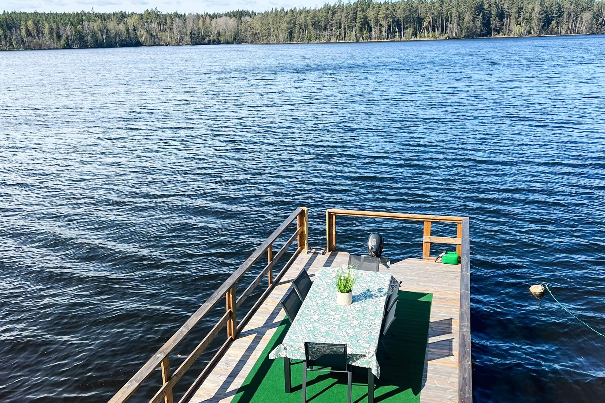 5 star holiday home in EKSJÖ-Water view