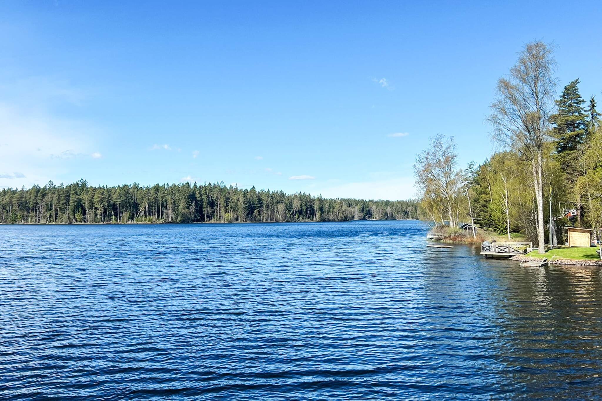 5 star holiday home in EKSJÖ-Water view