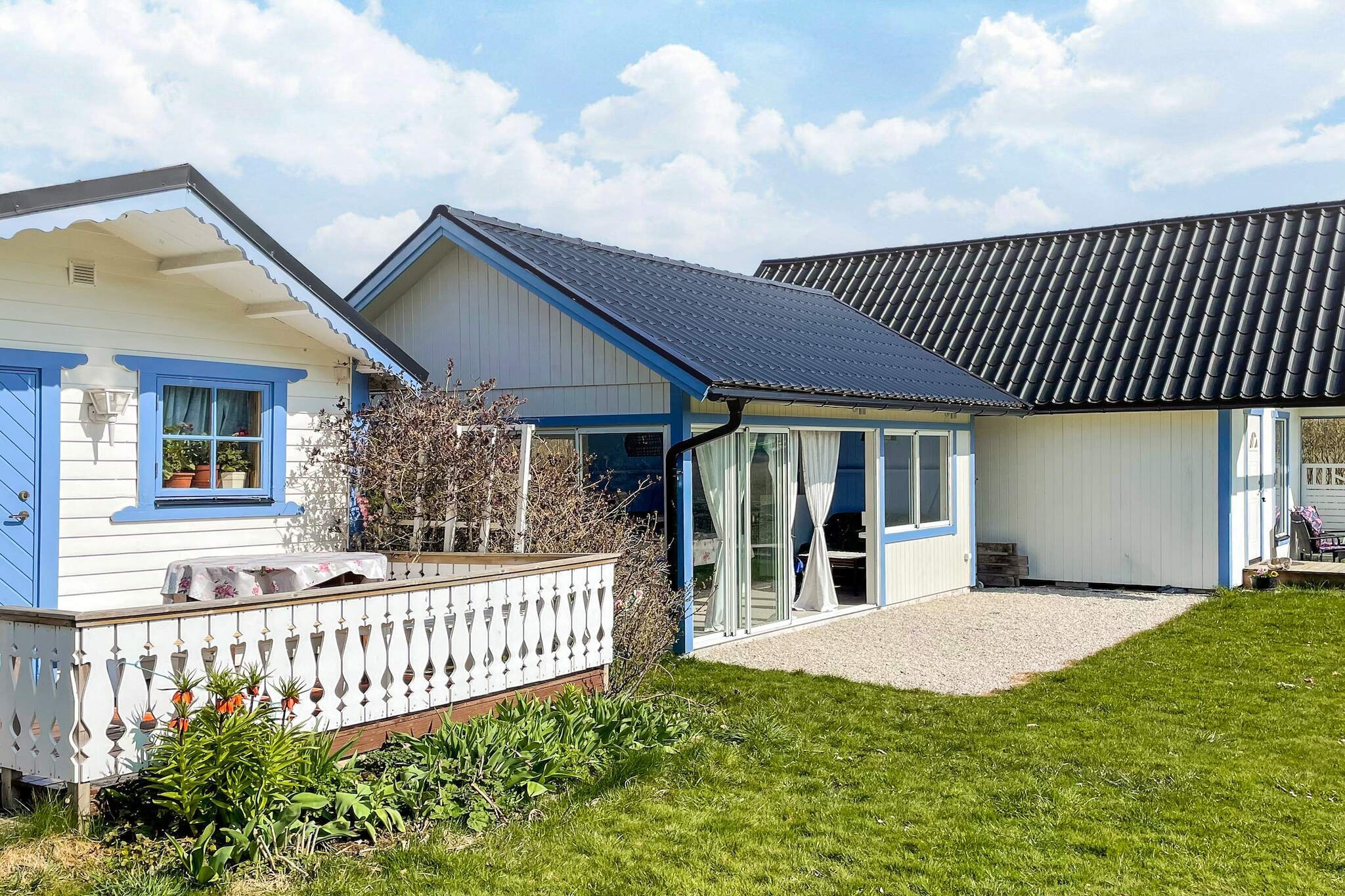 Charmant tuinhuisje in Levide-Buitenlucht