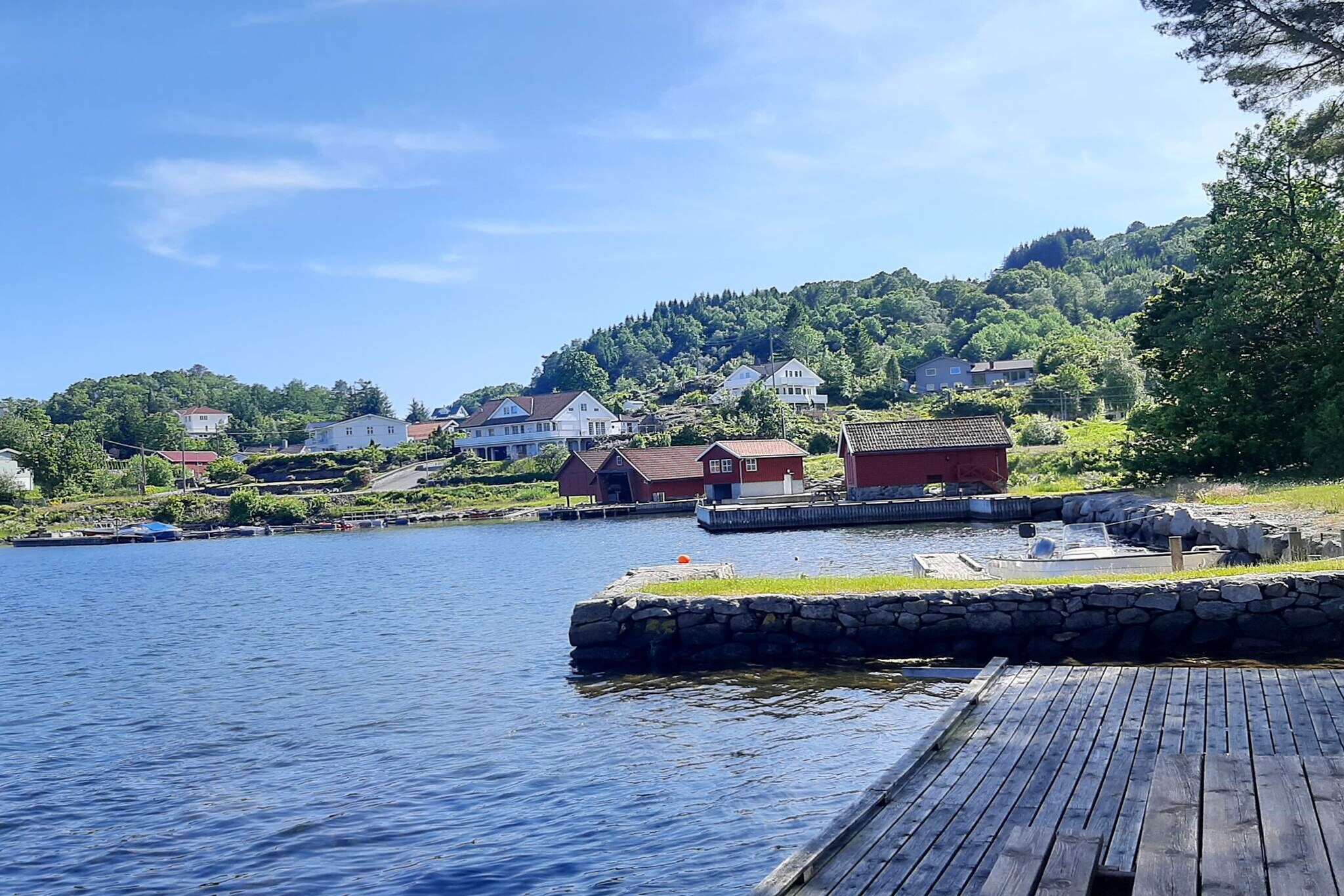 6 person holiday home in Lyngdal-Water view