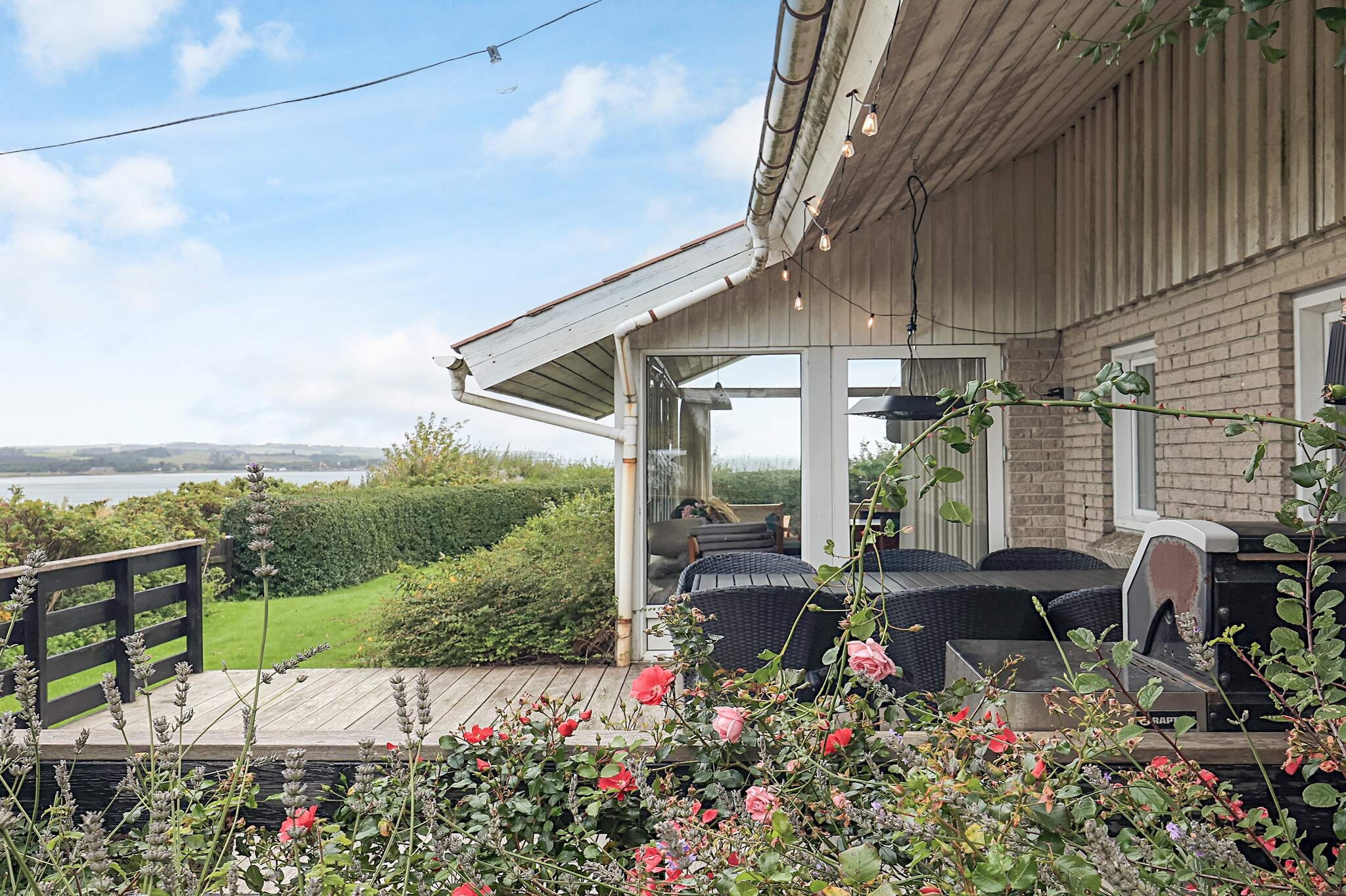 Maison de vacances pour 4 a Struer-Vue sur l'eau