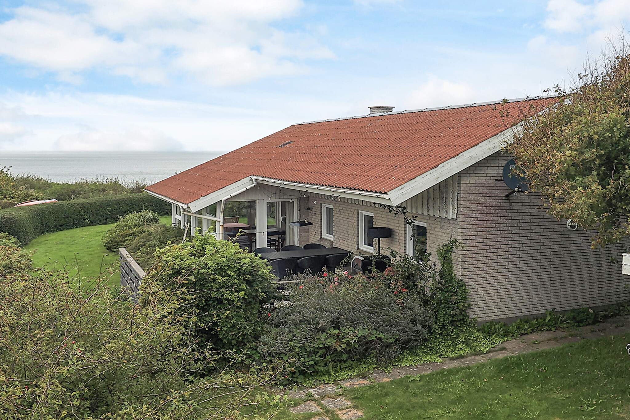 Maison de vacances pour 4 a Struer-Vue sur l'eau