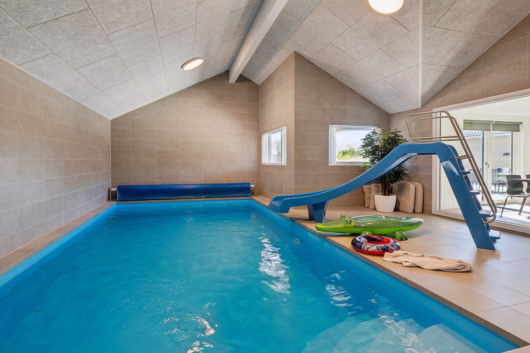 5 sterren vakantie huis in Bogense-Zwembad