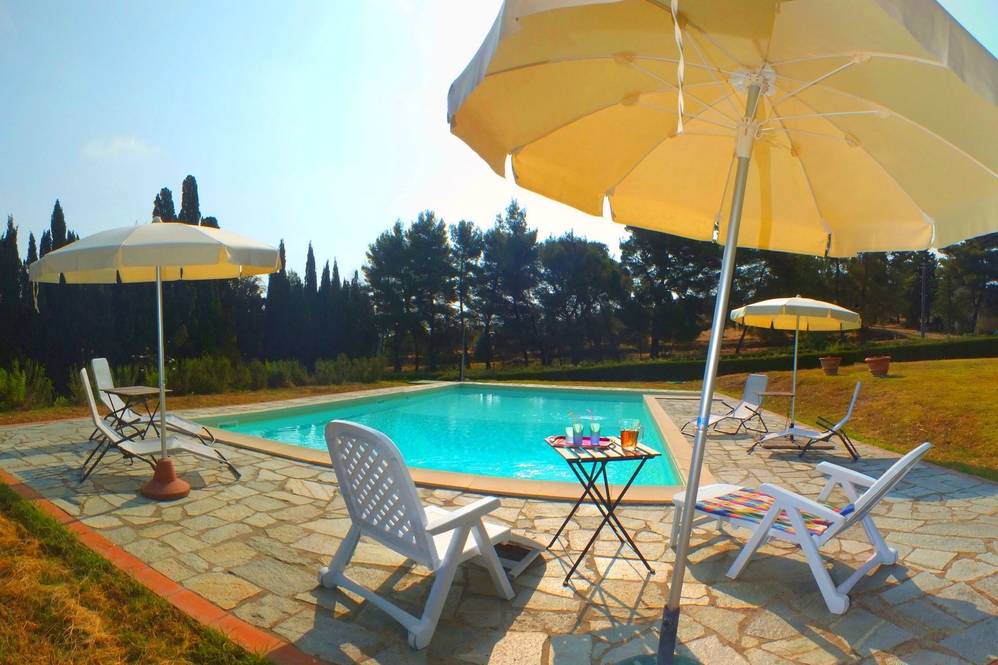 Kinderfreundliches Ferienhaus in Volterra mit Swimmingpool