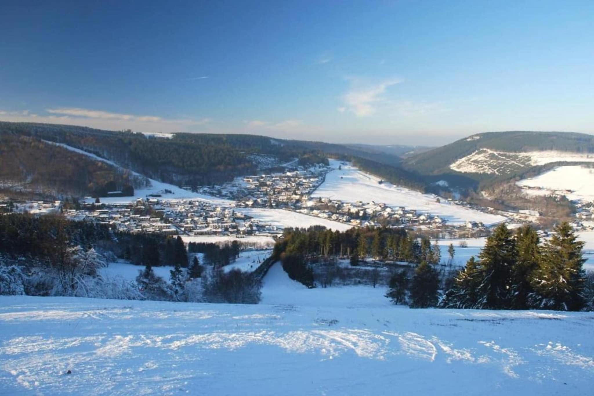 Am Weiher-Area winter 5km