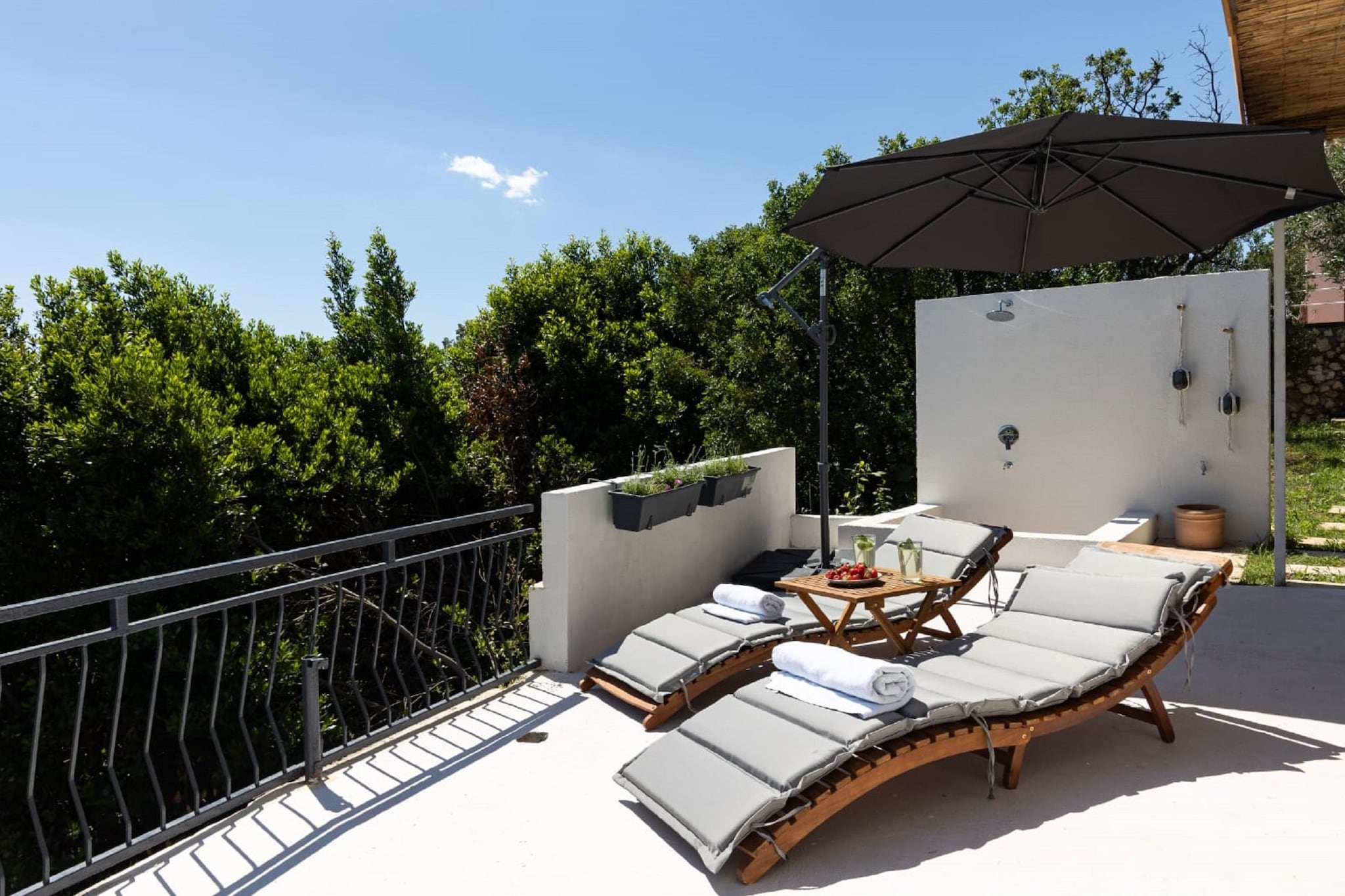 Holiday Home Olive&Sun - Two Bedroom Holiday Home with Terrace - Terras