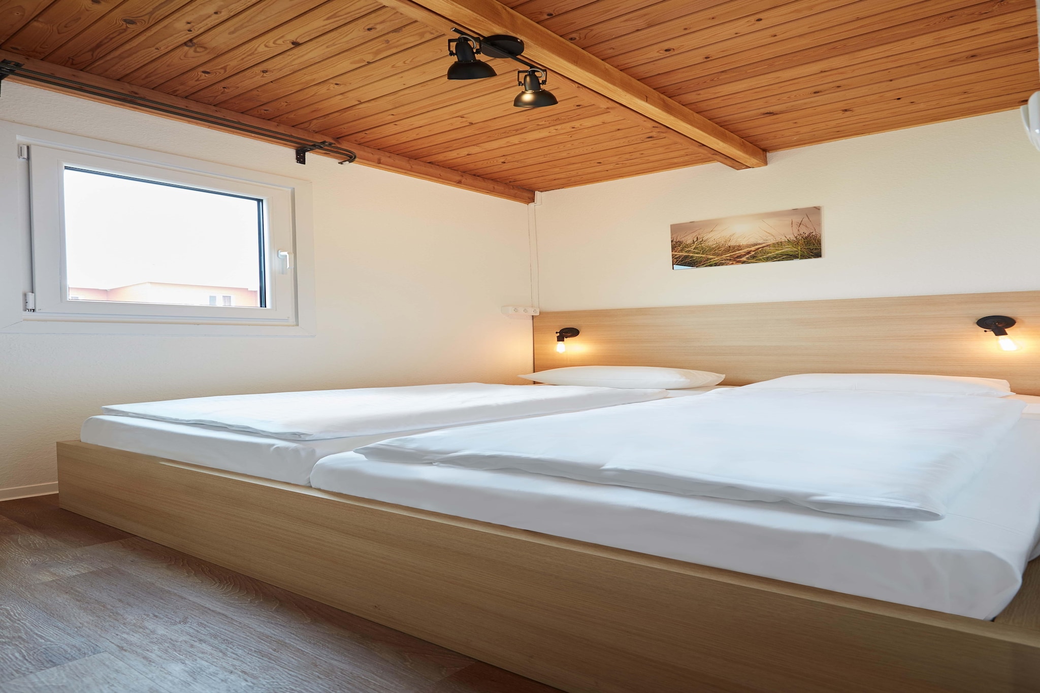 Blockhaus HiPr 5 Pers-Slaapkamer