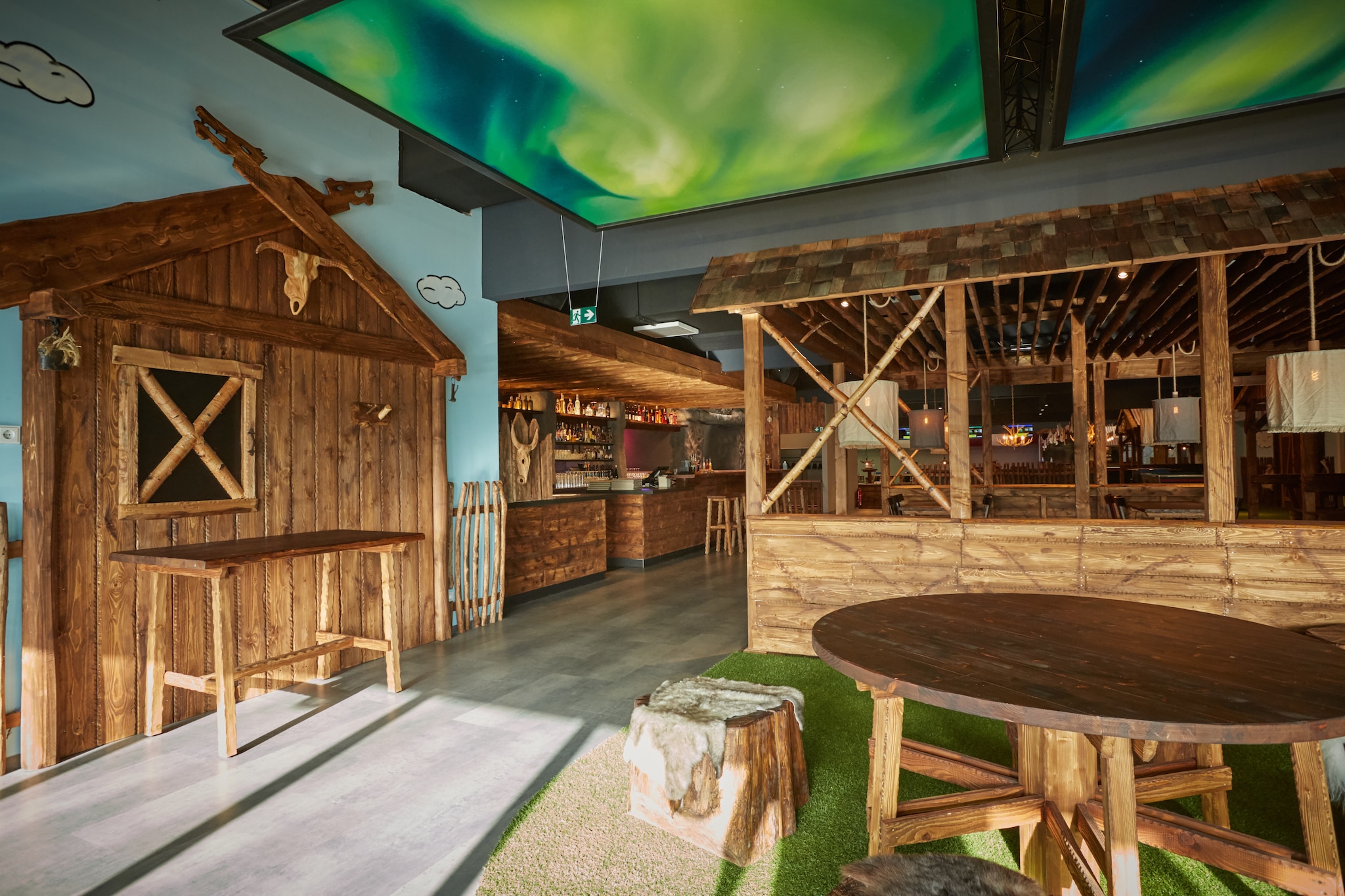 Blockhaus HiPr 5 Pers-Recreatieruimte