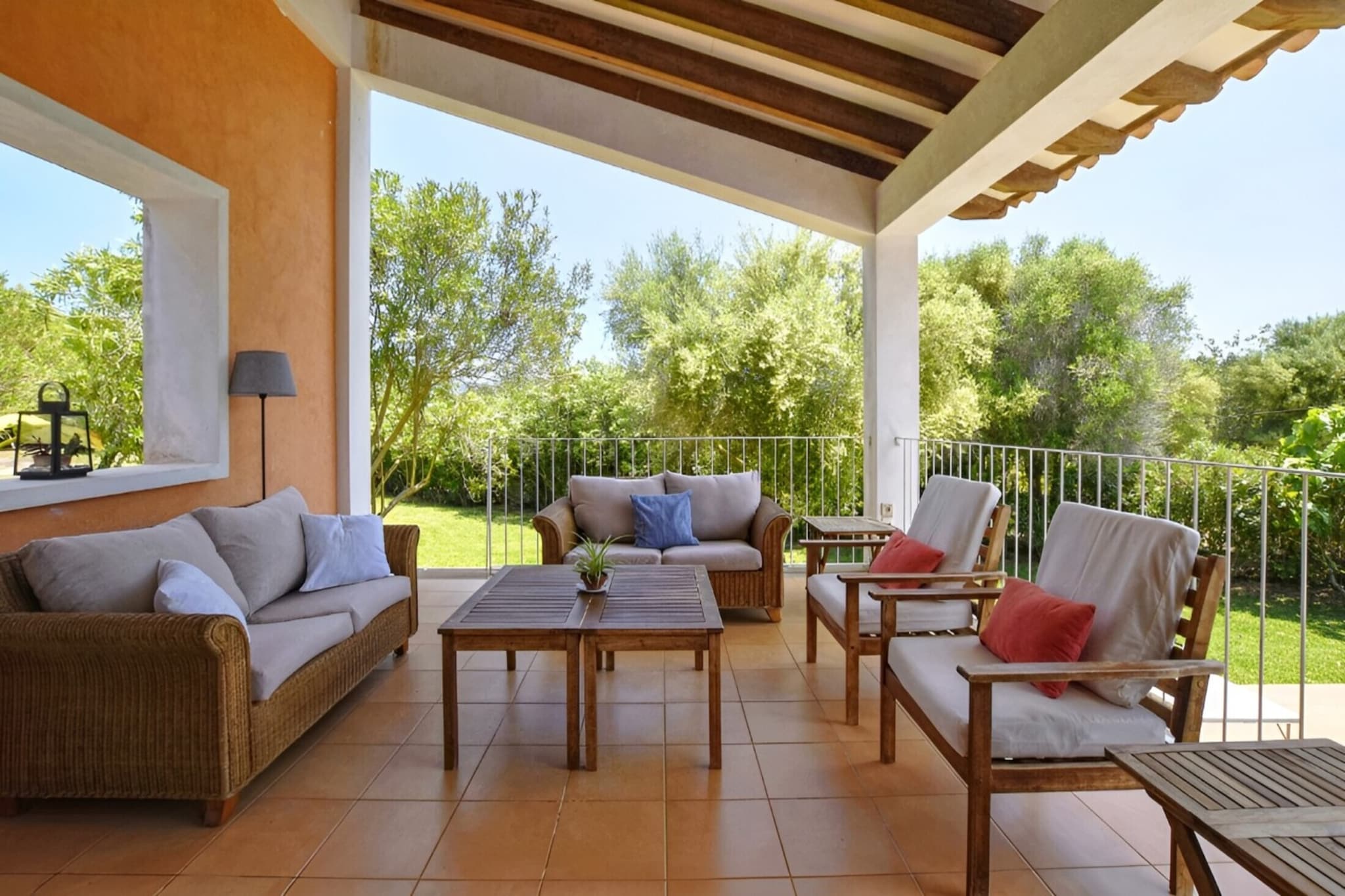 Sa font den Ros-Terrassenbalkon
