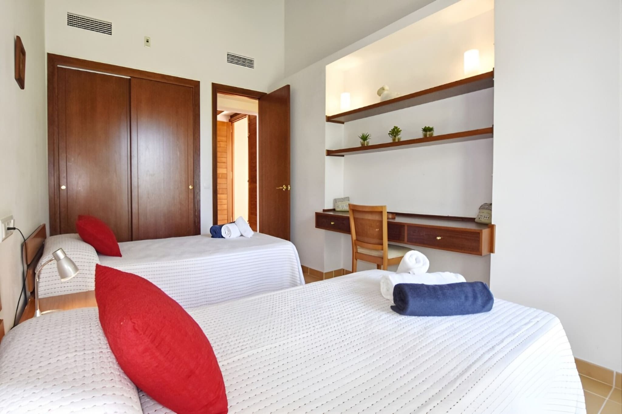 Sa font den Ros-Schlafzimmer