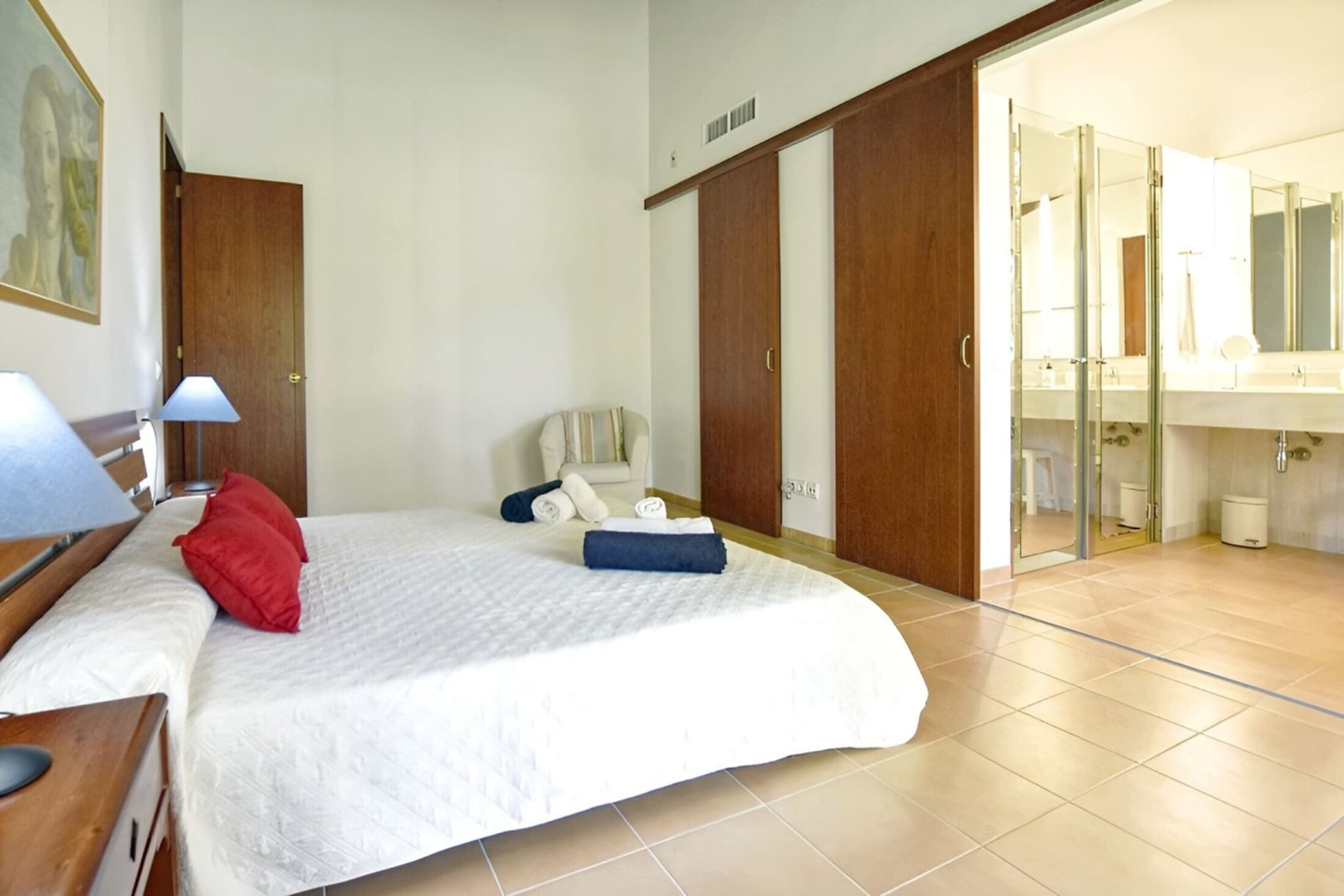 Sa font den Ros-Schlafzimmer
