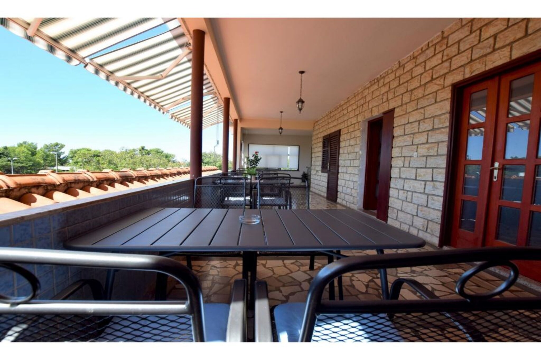 Apartments Adriana - Double Room with Balcony - Terras