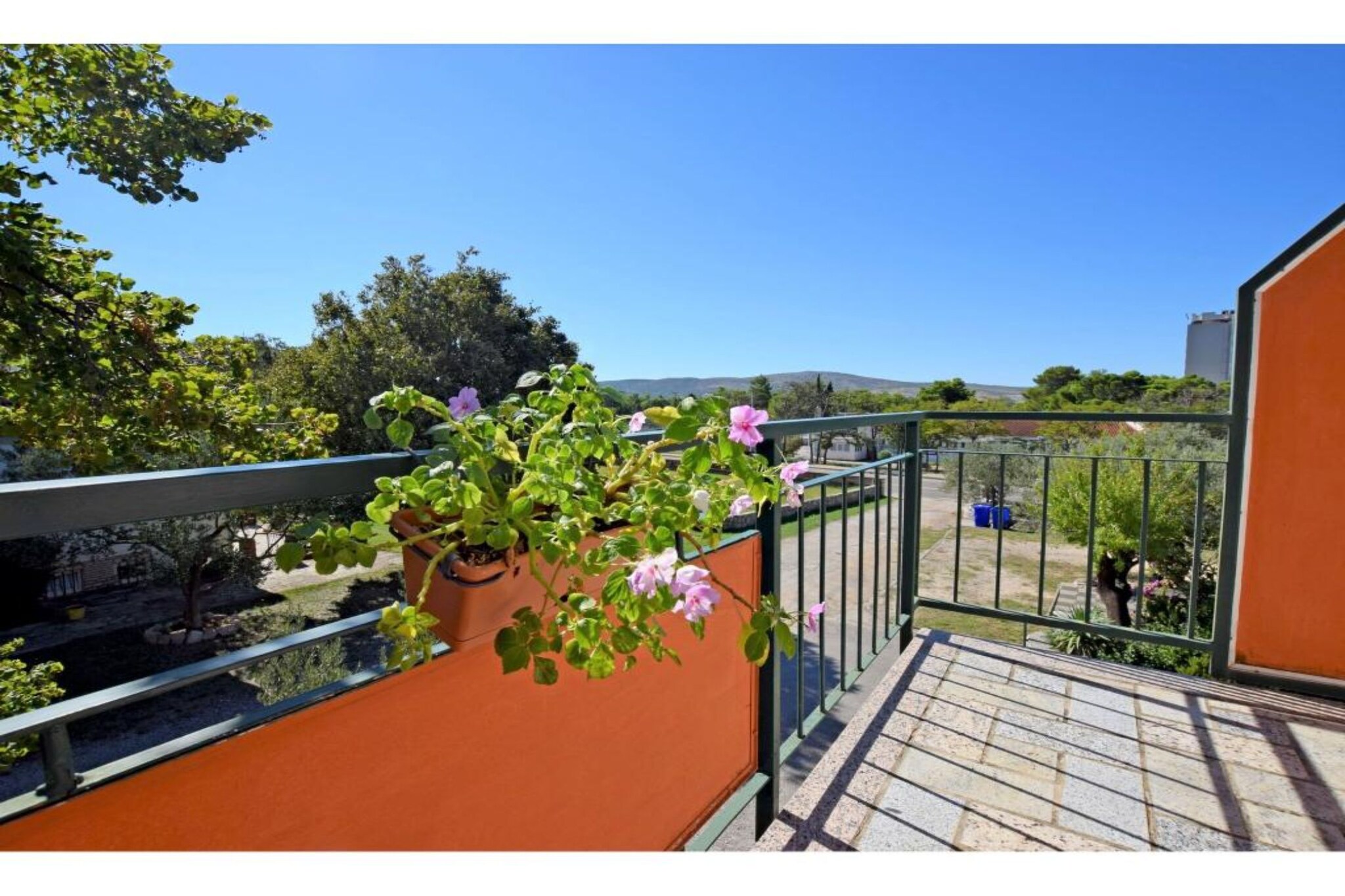 Apartments Adriana - Double Room with Balcony - Terras