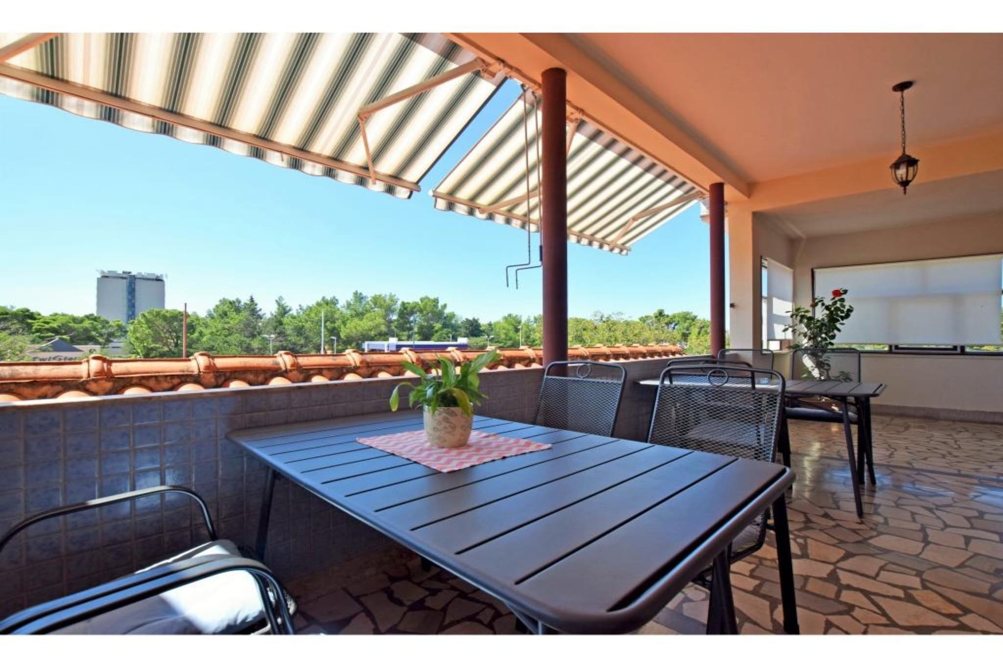 Apartments Adriana - Double Room with Balcony - Buitenlucht