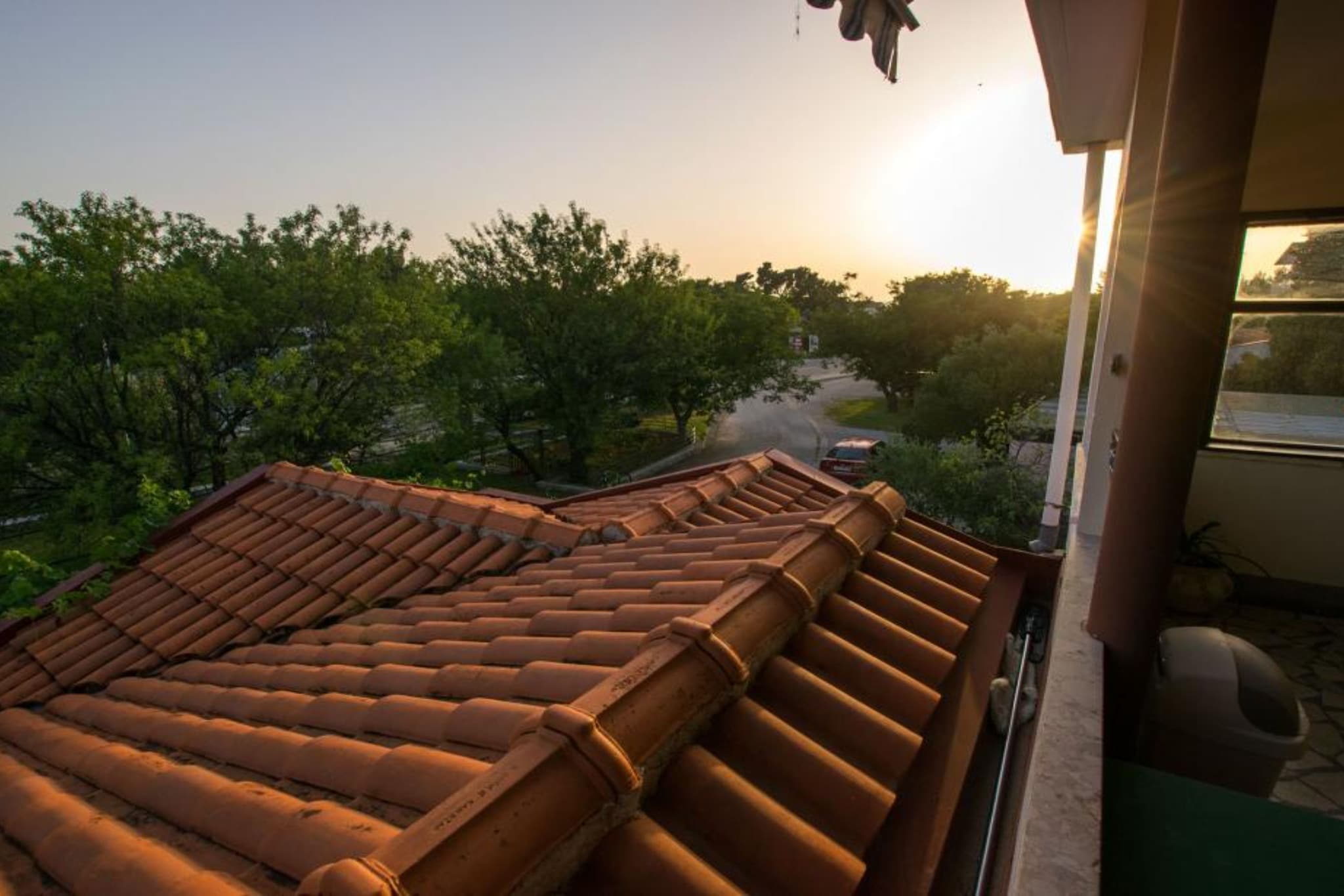 Apartments Adriana - Double Room with Balcony - Buitenlucht