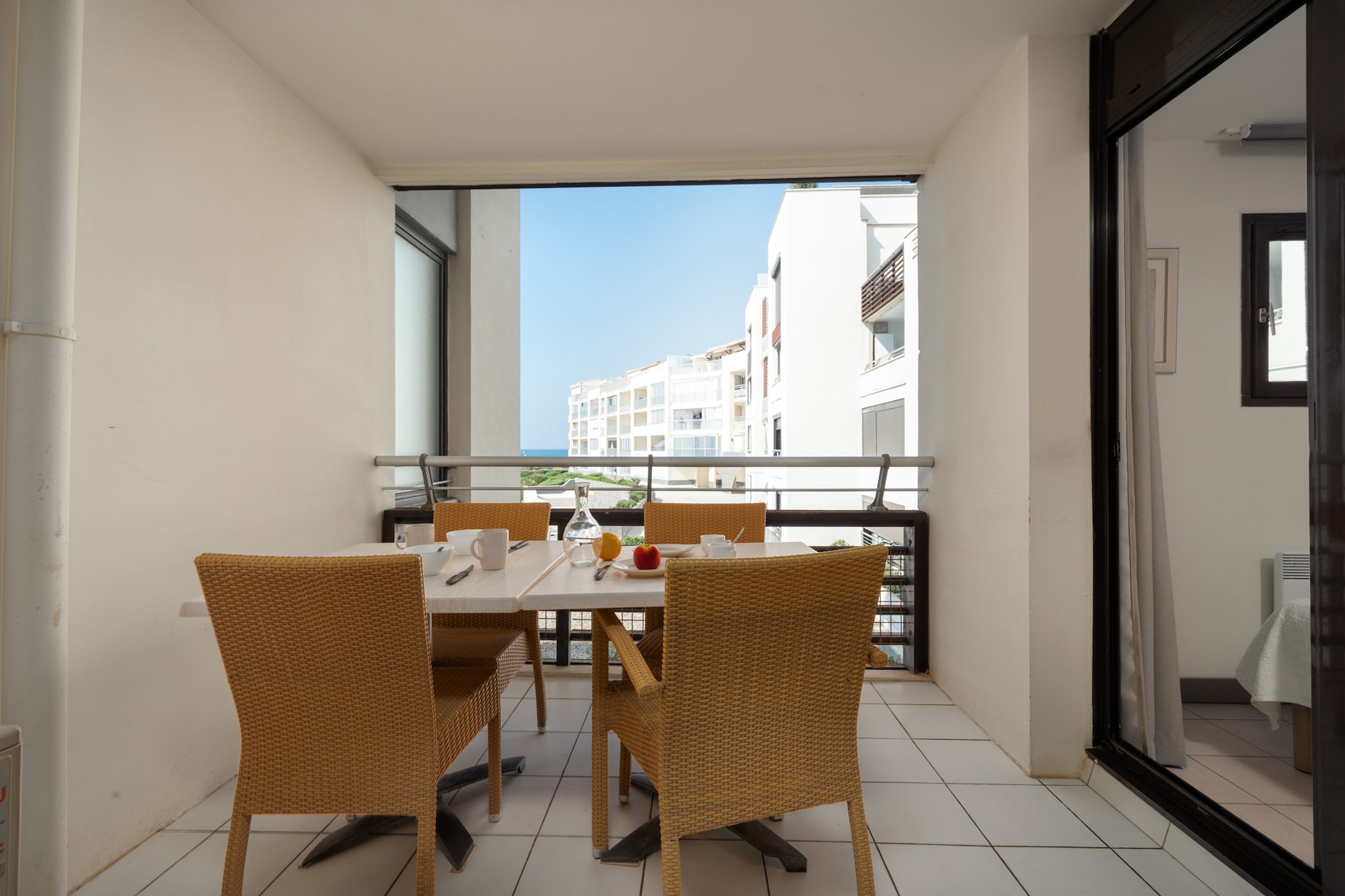 Rivages de Rochelongue N°1201 - 3P4-Terrace balcony