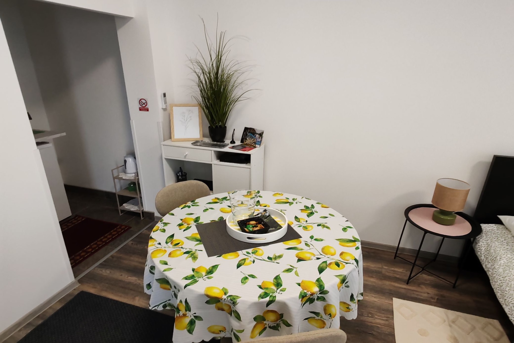 Studio Apartment Enter - Studio Apartment With Terrace-Slaapkamer