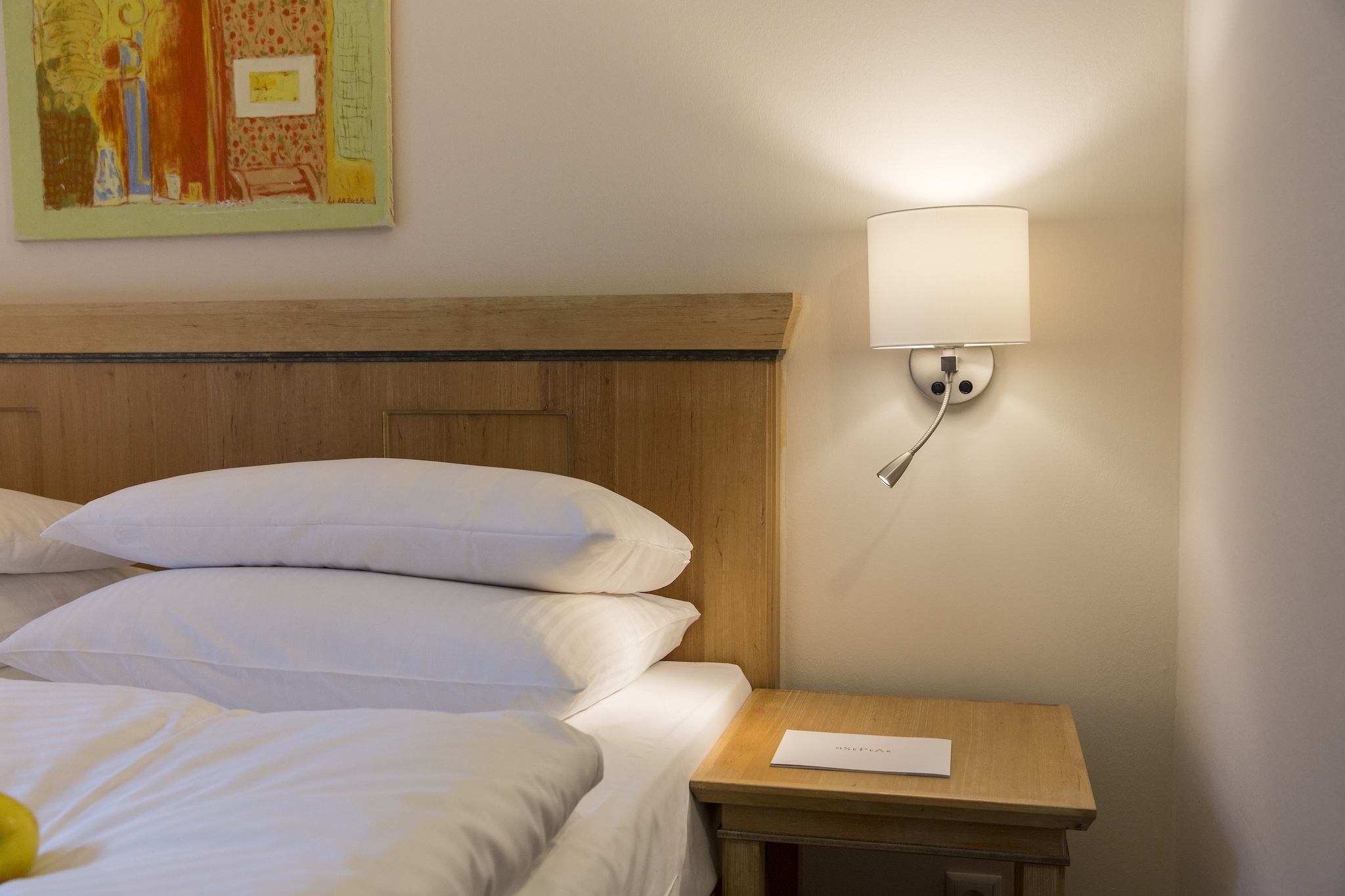 Gartenferienwohnung - Strandhotel Fischland-Slaapkamer
