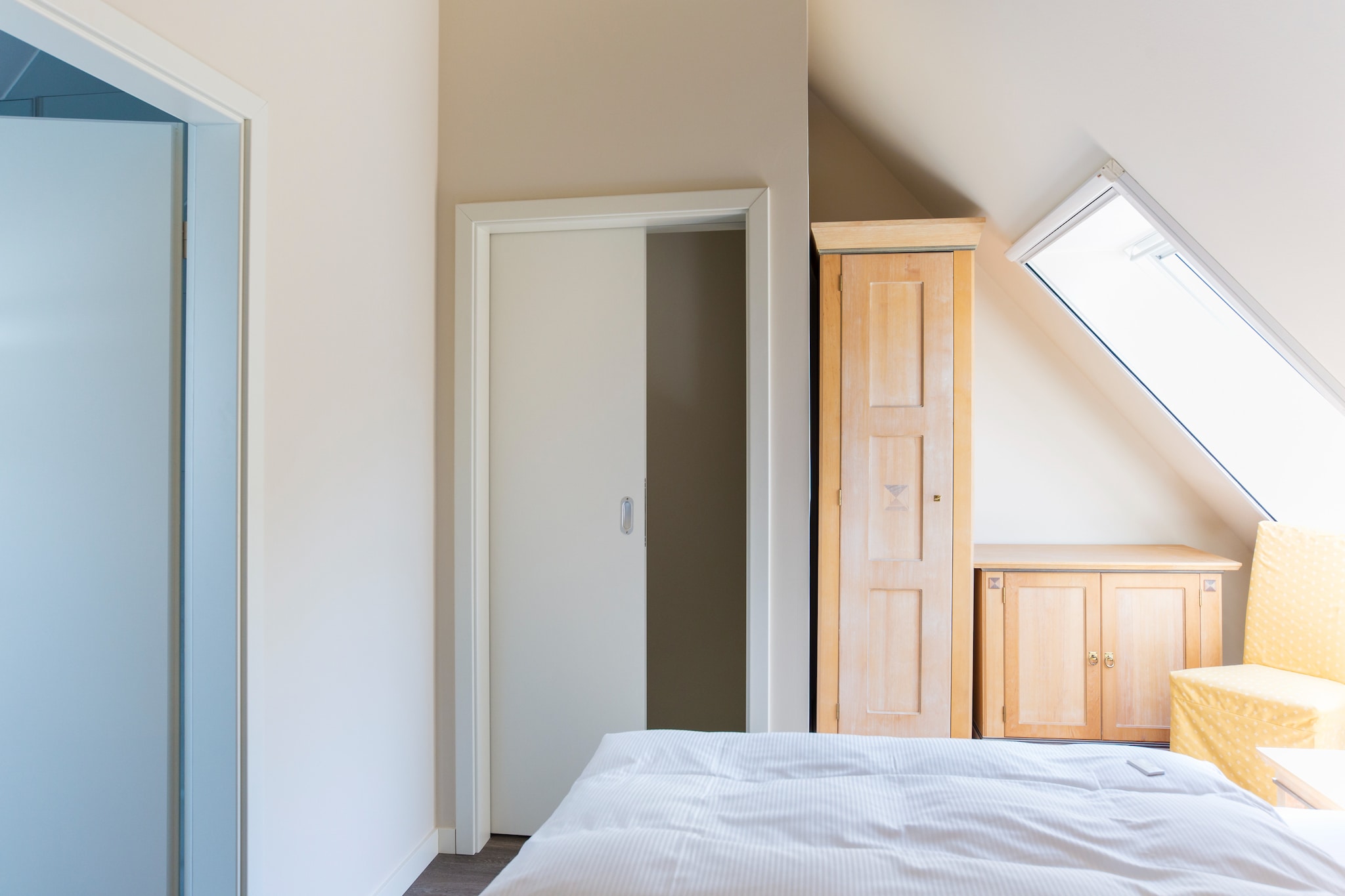 Maisonette Ferienwohnung - Strandhotel Fischland-Slaapkamer