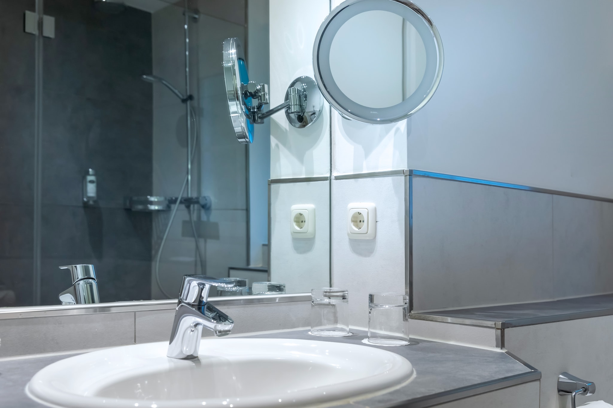 Familienhaus - Strandhotel Fischland-Badkamer